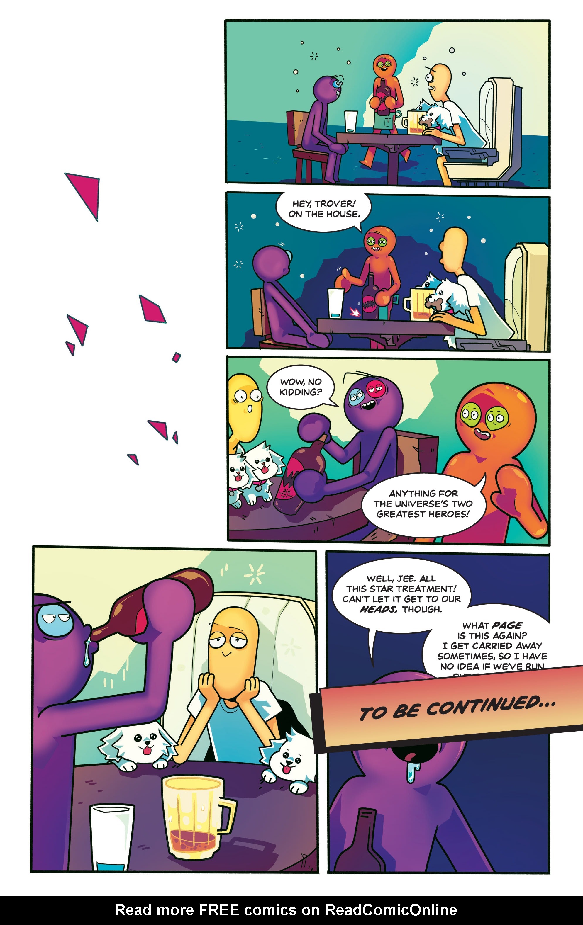 Read online Trover Saves The Universe comic -  Issue #3 - 21