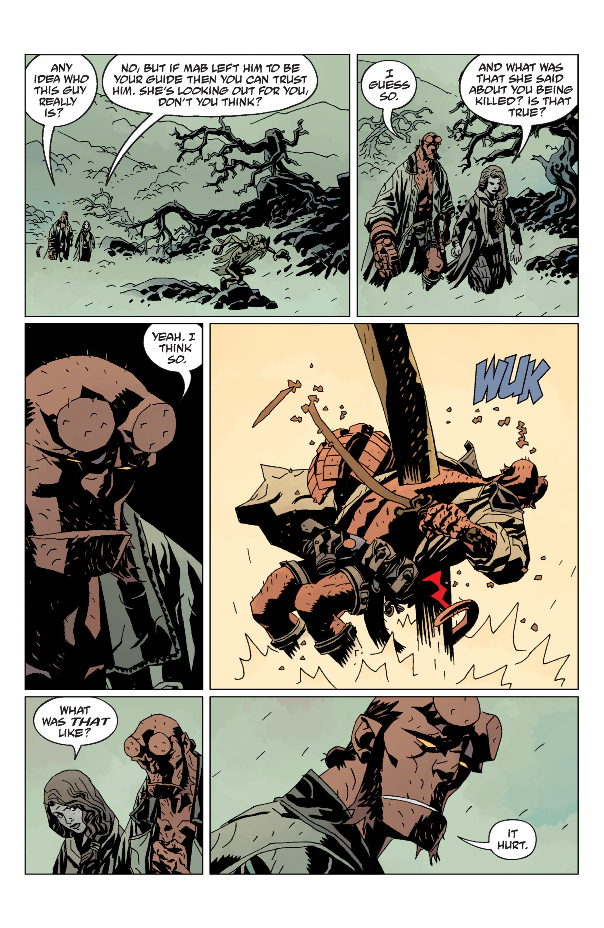 Read online Hellboy comic -  Issue #9 - 81