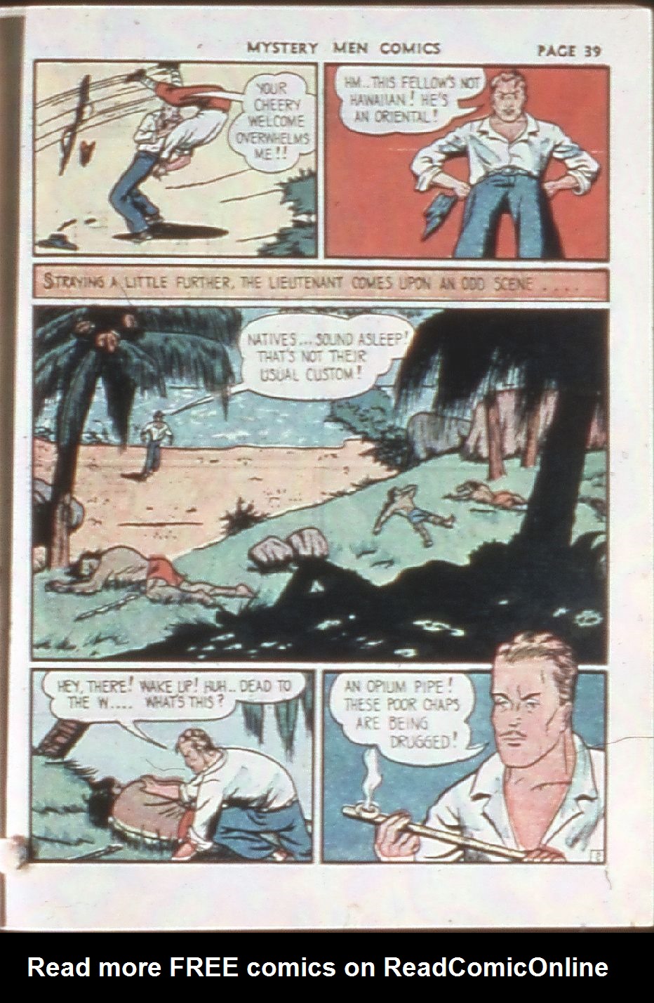 Read online Mystery Men Comics comic -  Issue #8 - 41