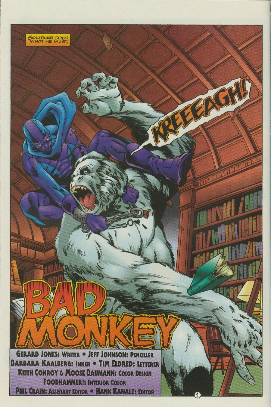 Read online Solitaire comic -  Issue #4 - 6