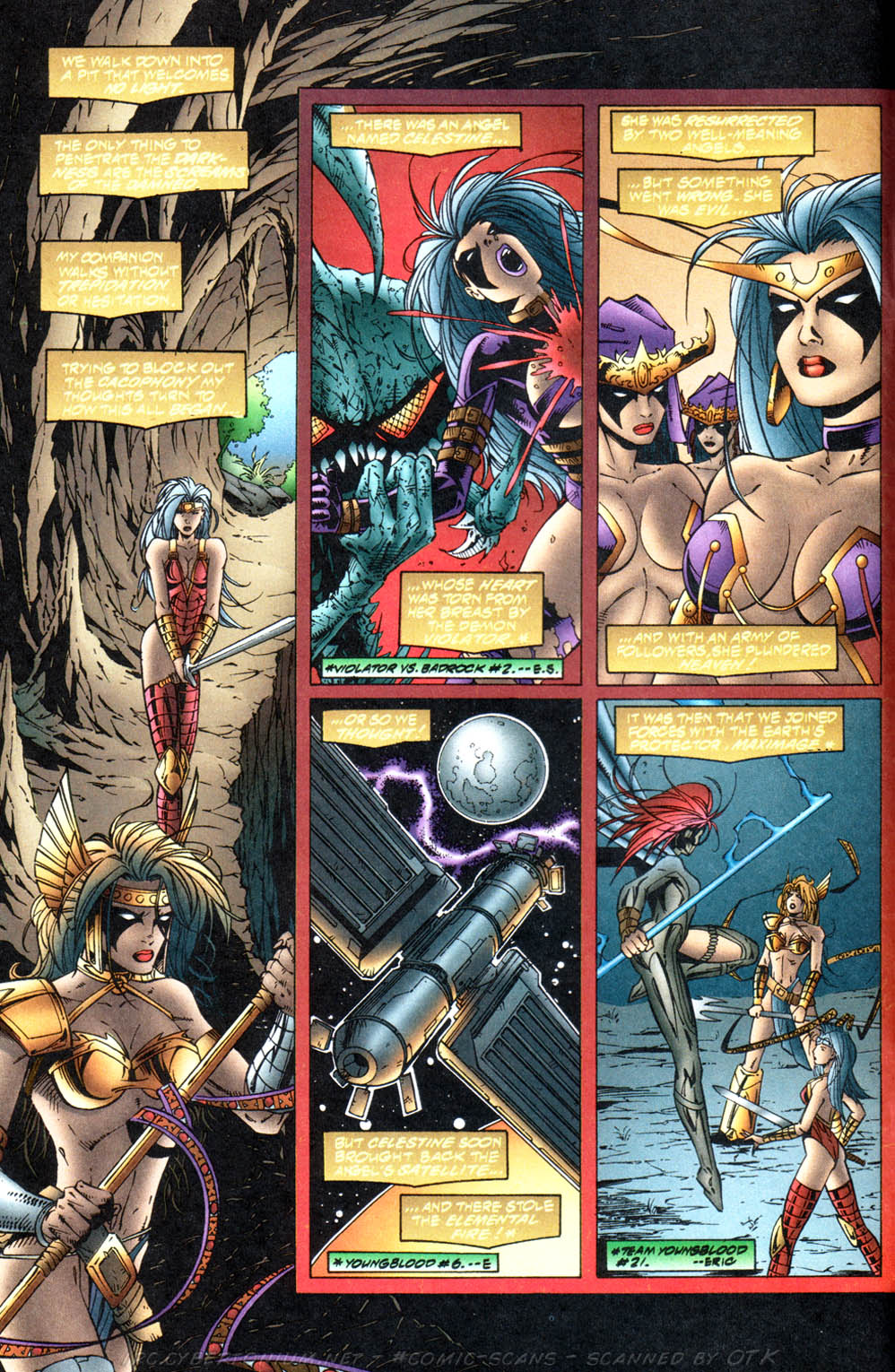 Read online Glory/Angela:  Angels in Hell comic -  Issue # Full - 4