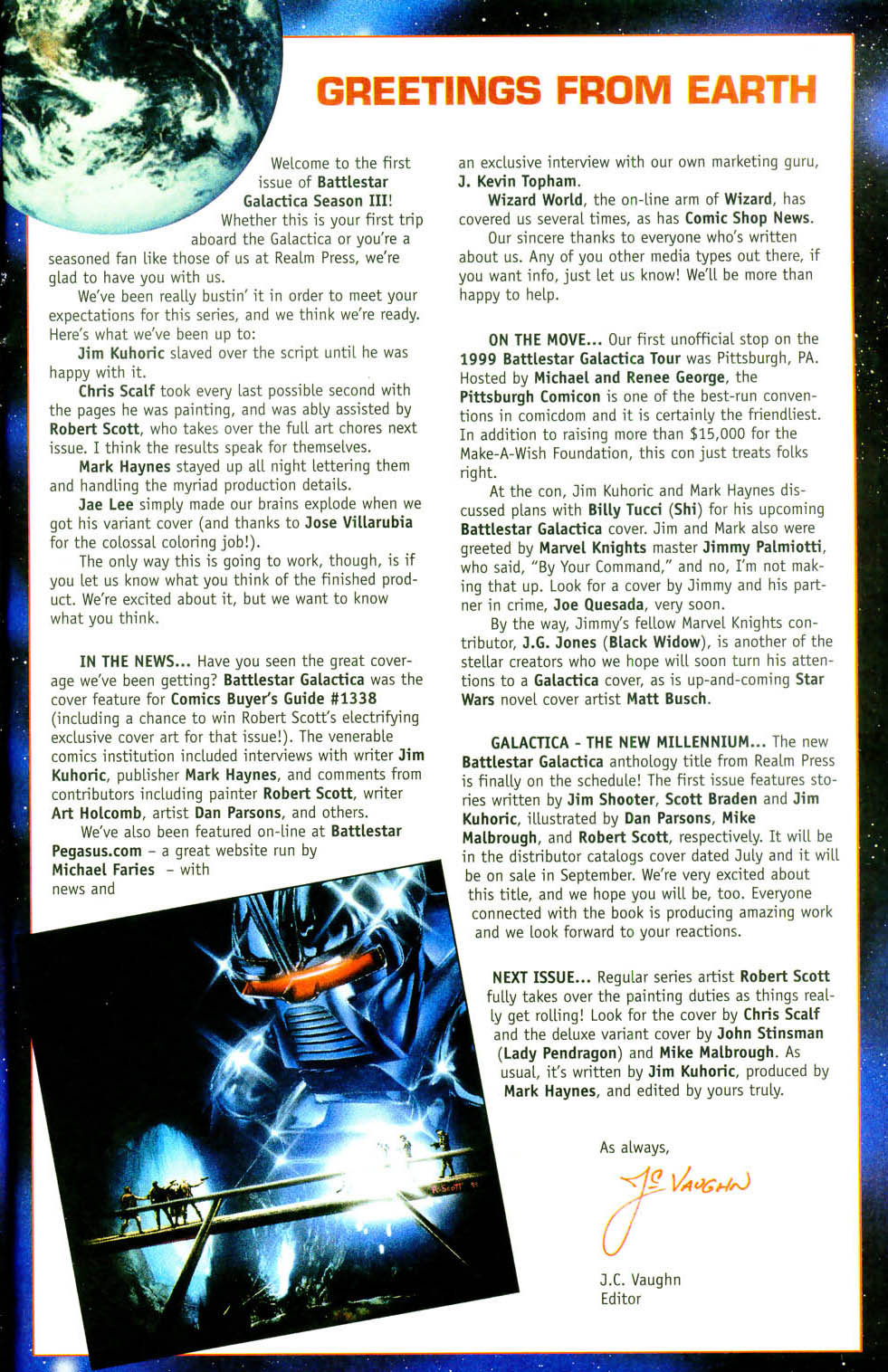 Battlestar Galactica: Season III issue 1 - Page 29