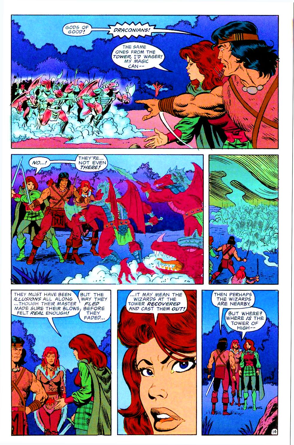 Read online Dragonlance comic -  Issue #14 - 15
