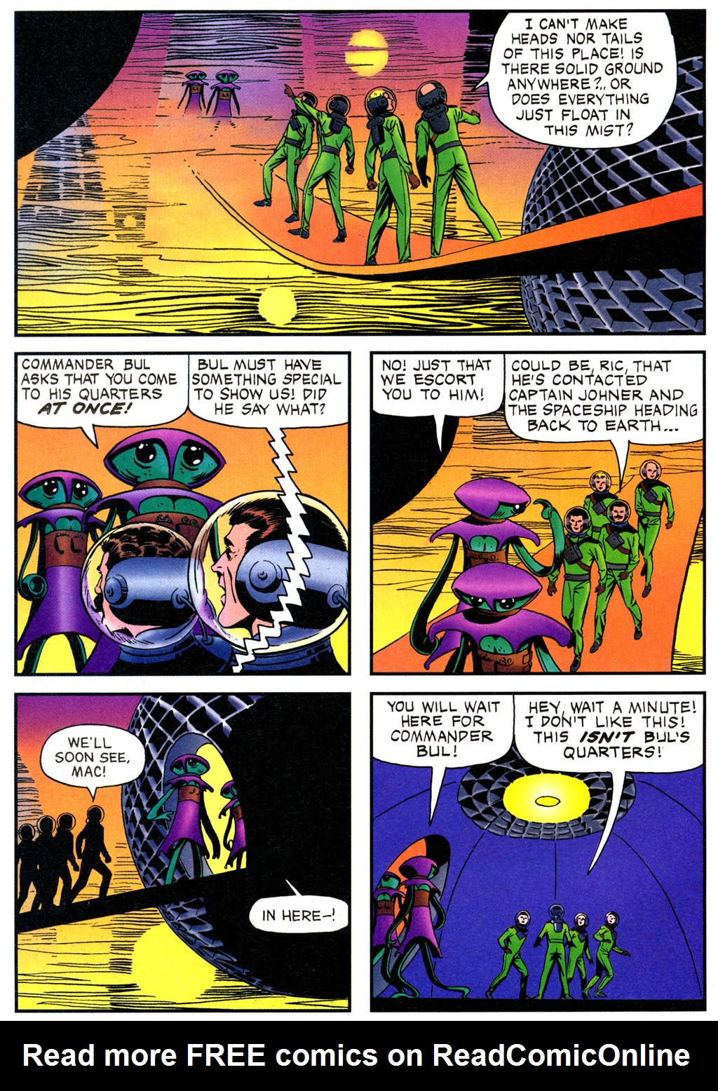 Read online Captain Johner & the Aliens comic -  Issue #2 - 4