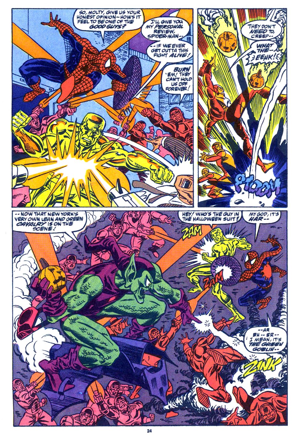 Read online Web of Spider-Man (1985) comic -  Issue #66 - 19