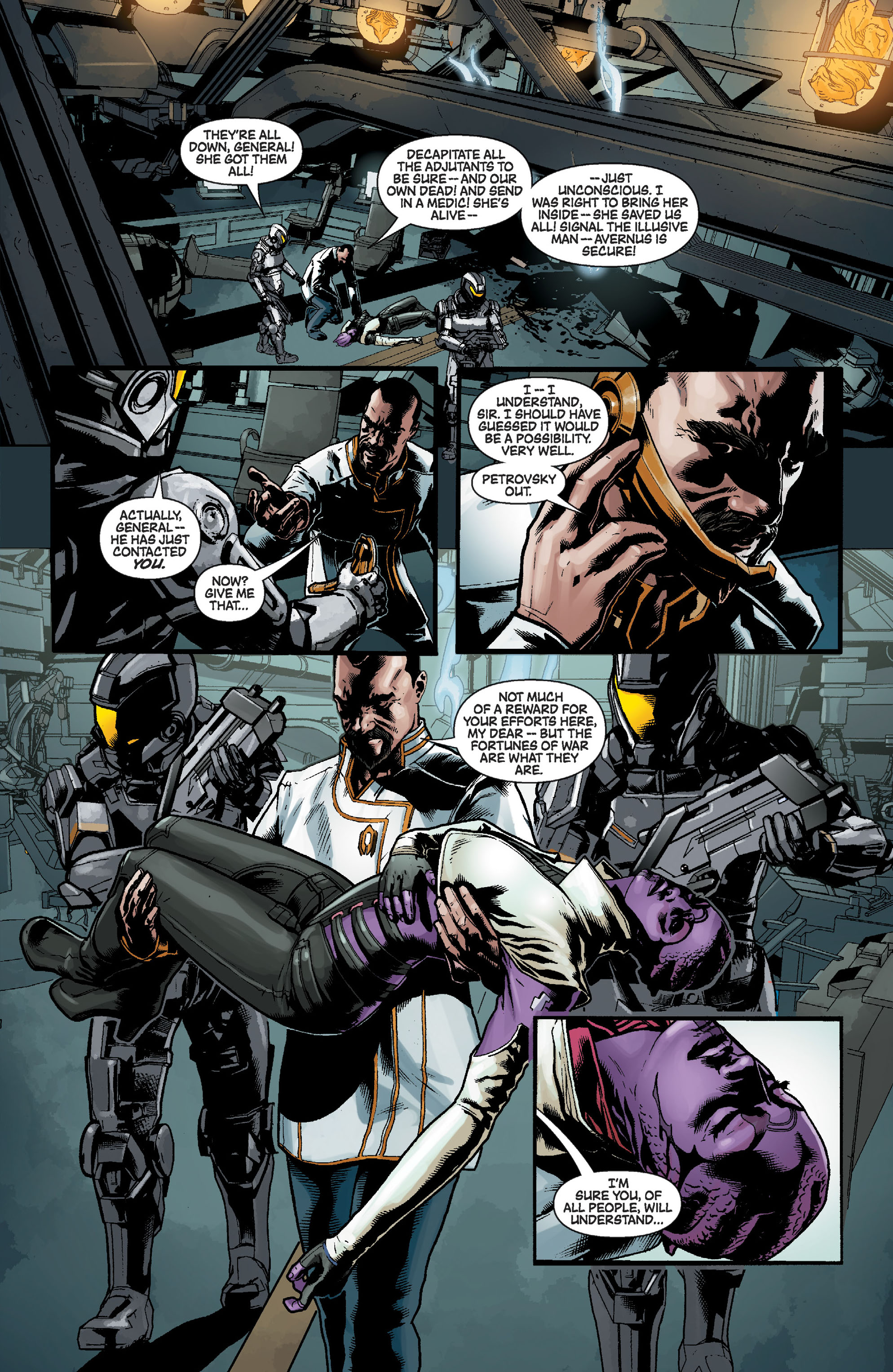 Read online Mass Effect: Invasion comic -  Issue # TPB - 46