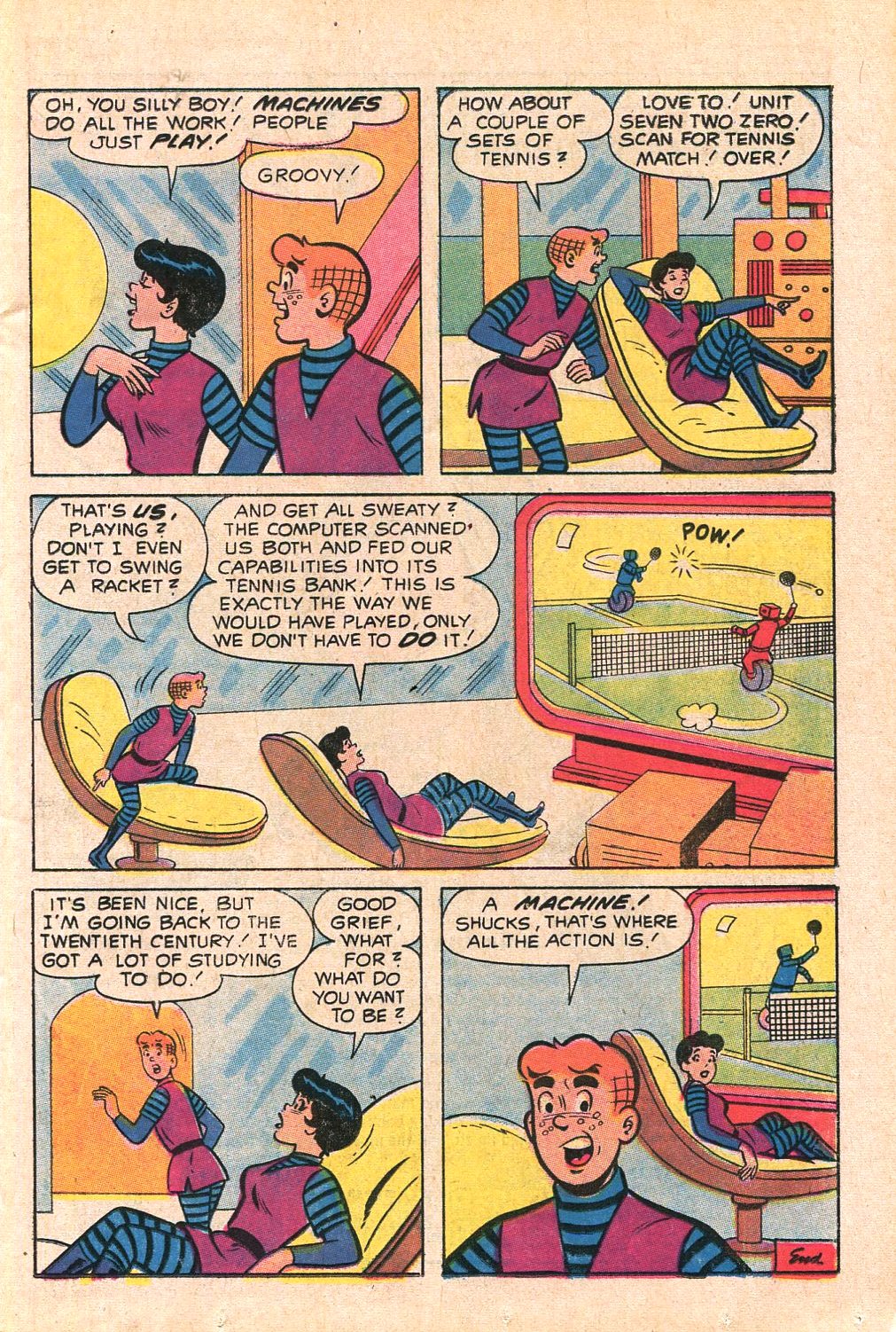 Read online Archie's TV Laugh-Out comic -  Issue #9 - 11