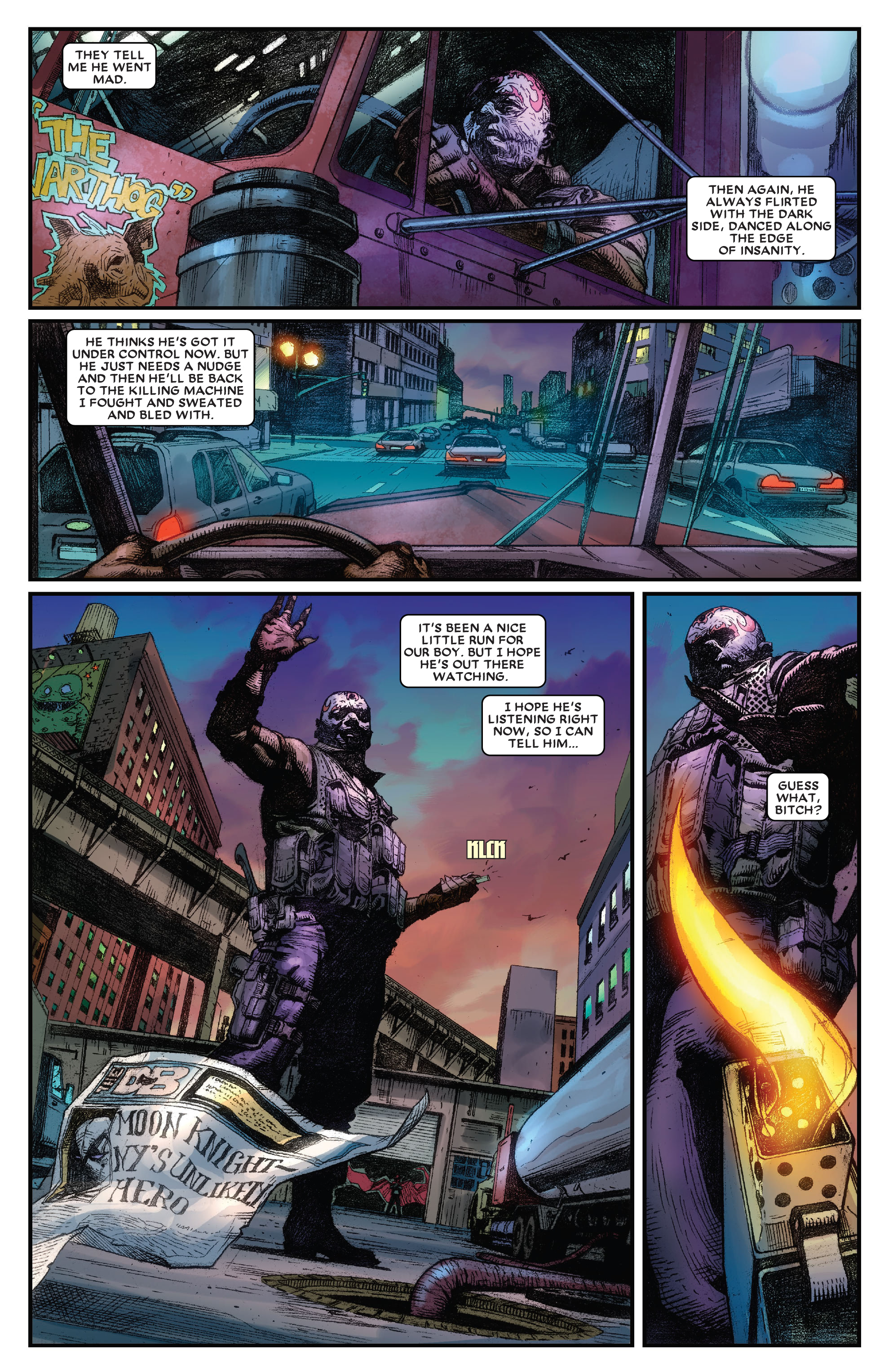 Read online Moon Knight by Huston, Benson & Hurwitz Omnibus comic -  Issue # TPB (Part 9) - 67