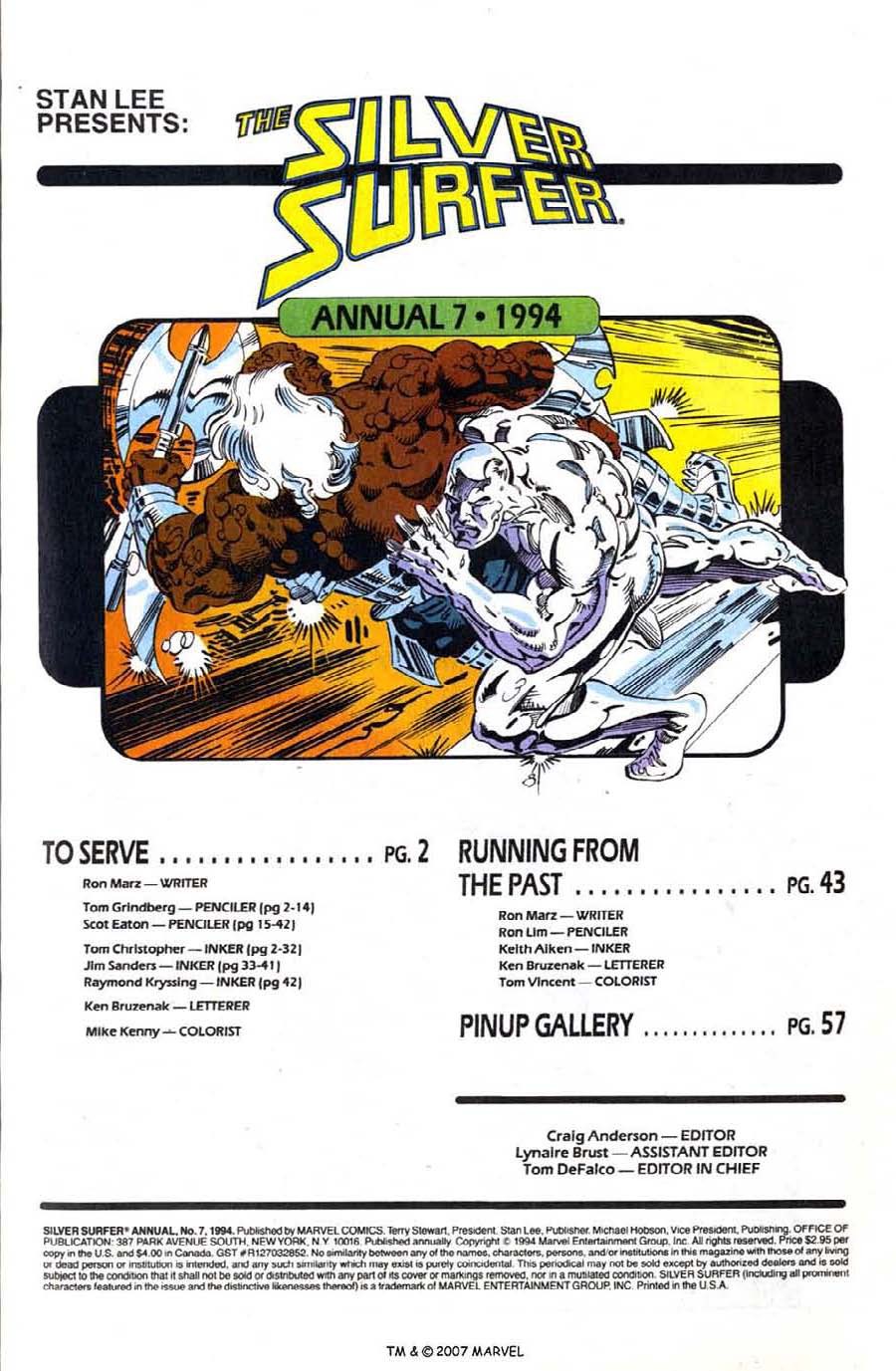 Read online Silver Surfer (1987) comic -  Issue # _Annual 7 - 3