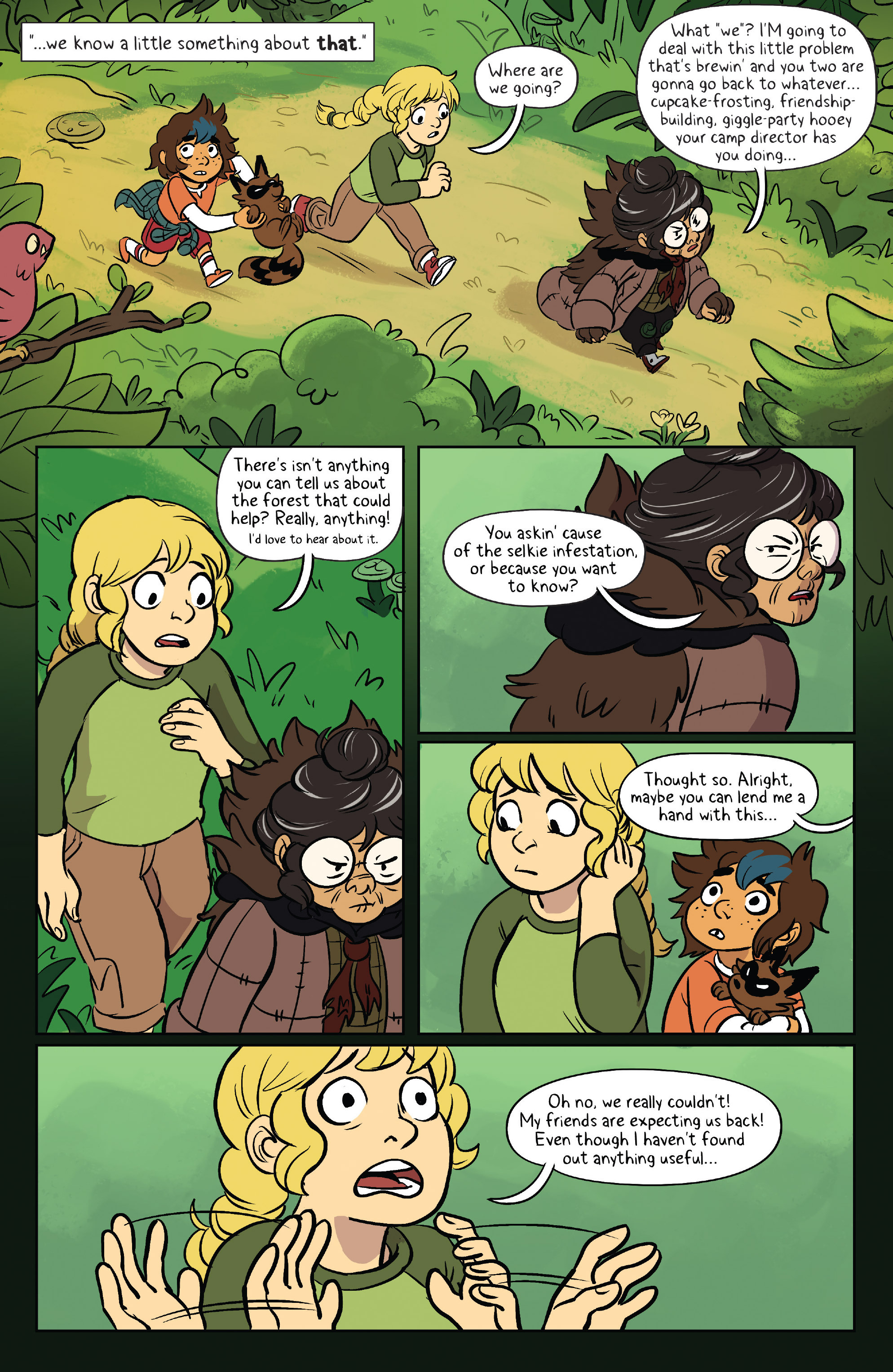 Read online Lumberjanes Vol. 6 comic -  Issue # TPB - 35