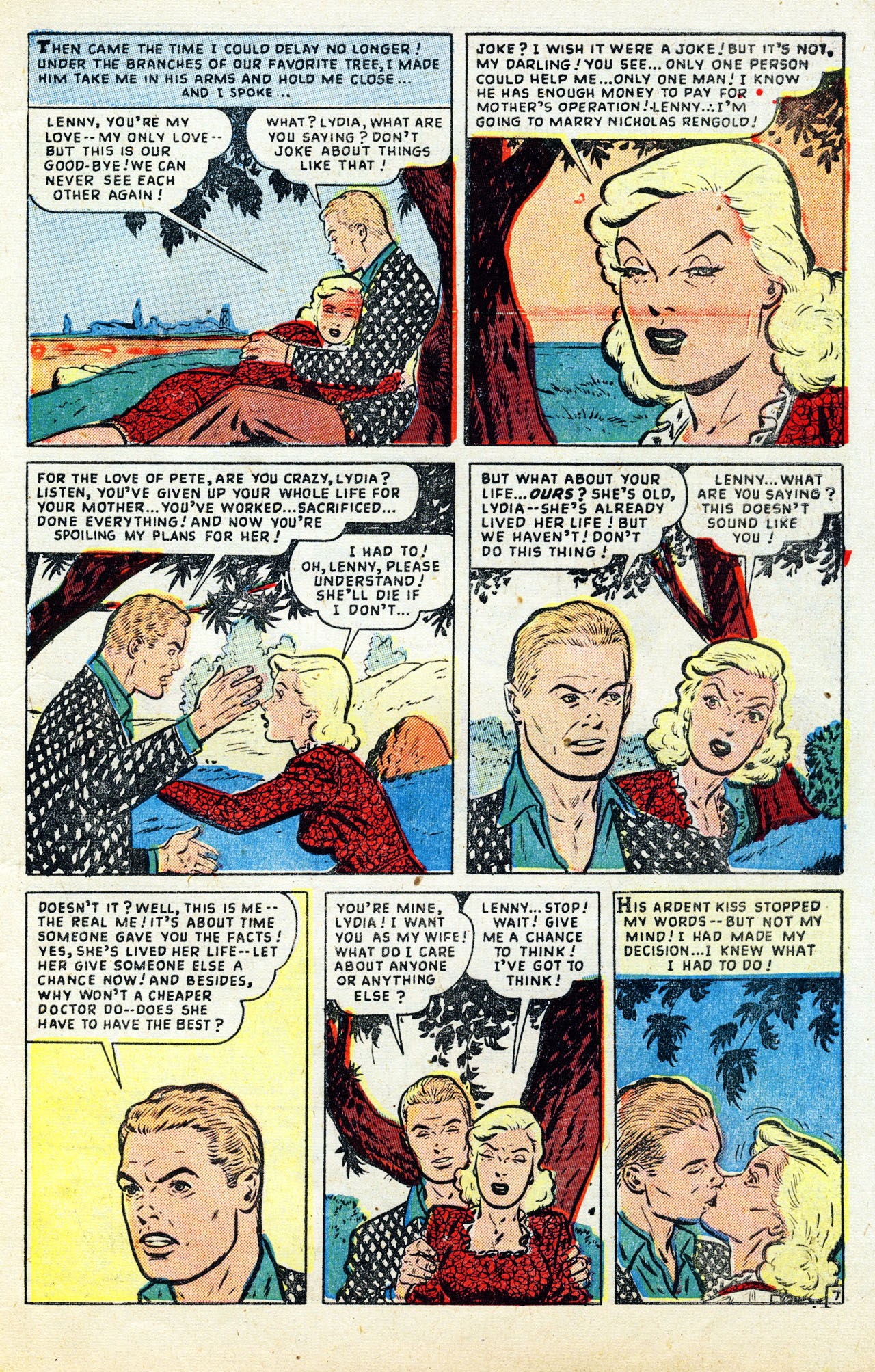 Read online My Love (1949) comic -  Issue #2 - 9