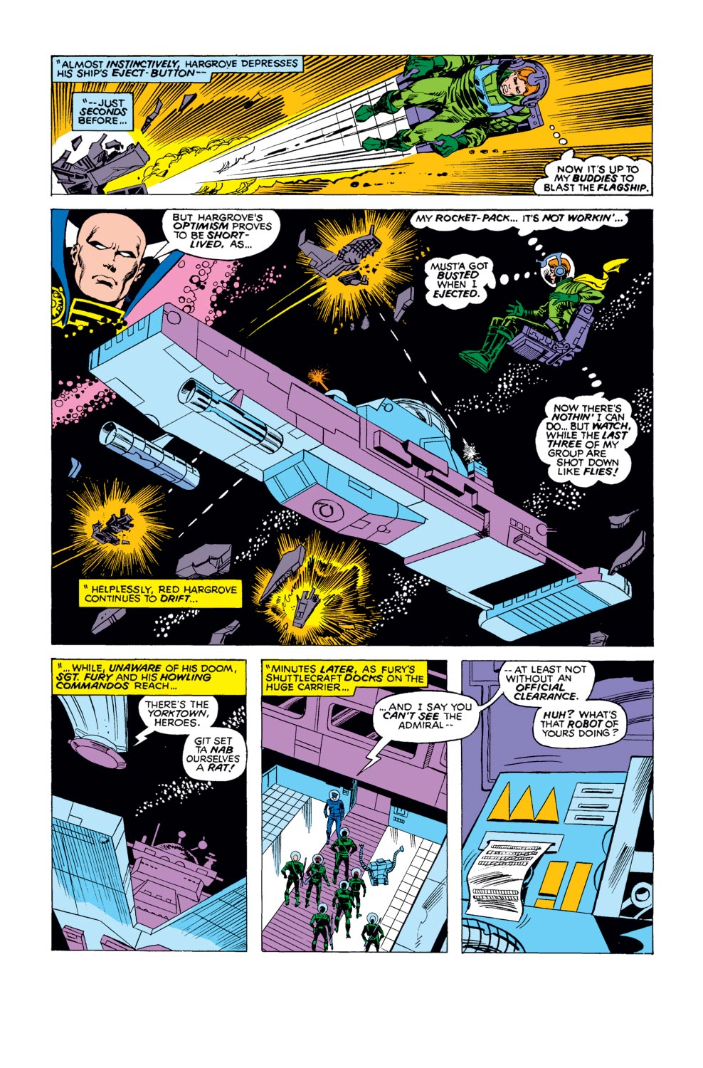 Read online What If? (1977) comic -  Issue #14 - Sgt. Fury had Fought WWII in Outer Space - 28