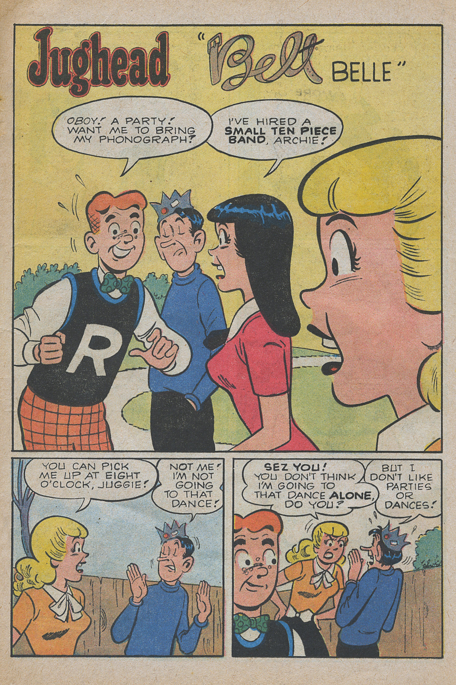 Read online Archie's Pal Jughead comic -  Issue #69 - 17