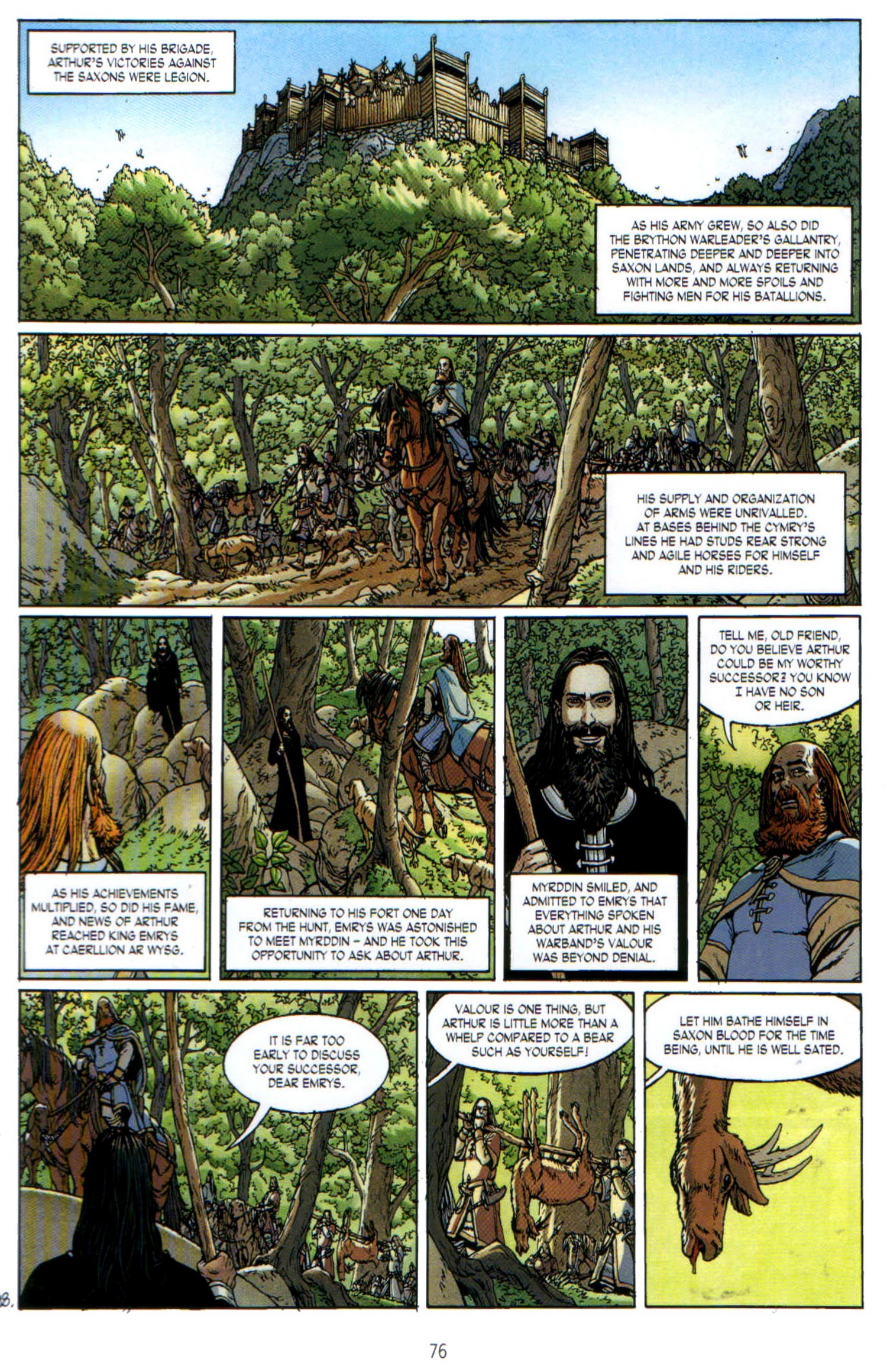 Read online Arthur The Legend comic -  Issue # TPB - 76