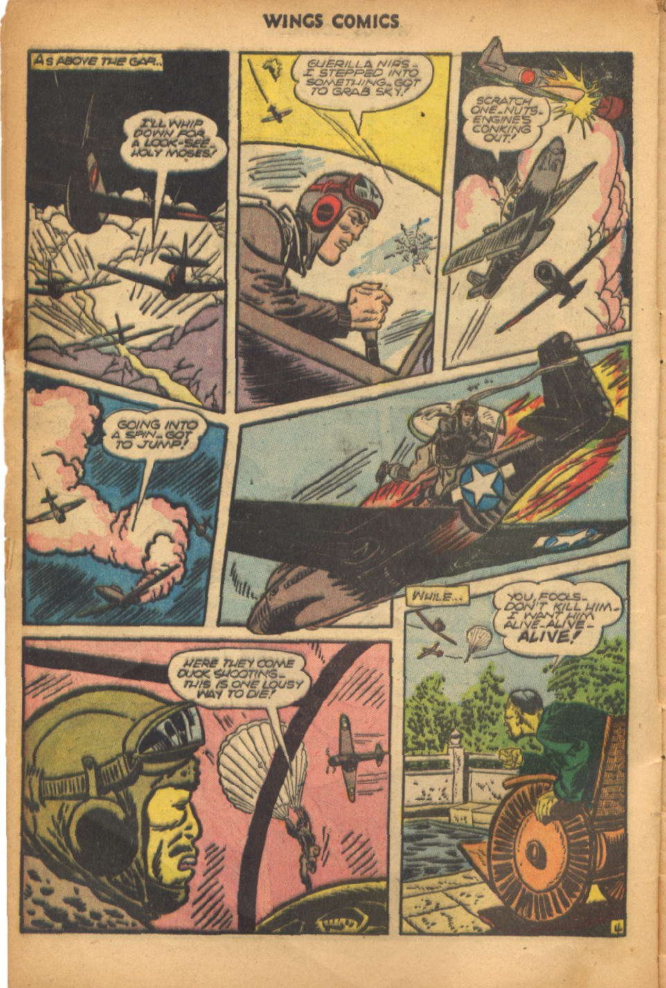 Read online Wings Comics comic -  Issue #70 - 6