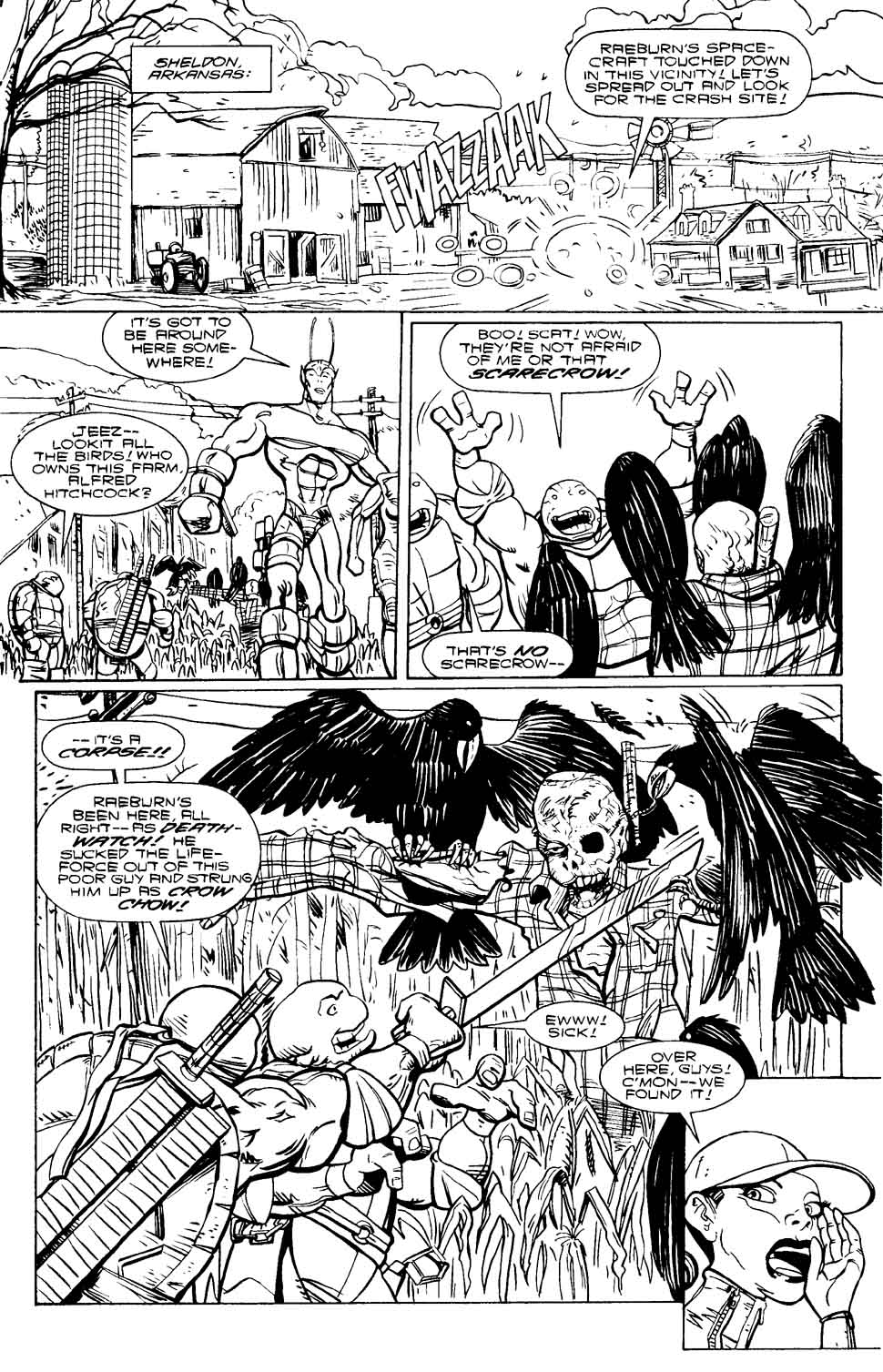 Read online Teenage Mutant Ninja Turtles (1996) comic -  Issue #12 - 17