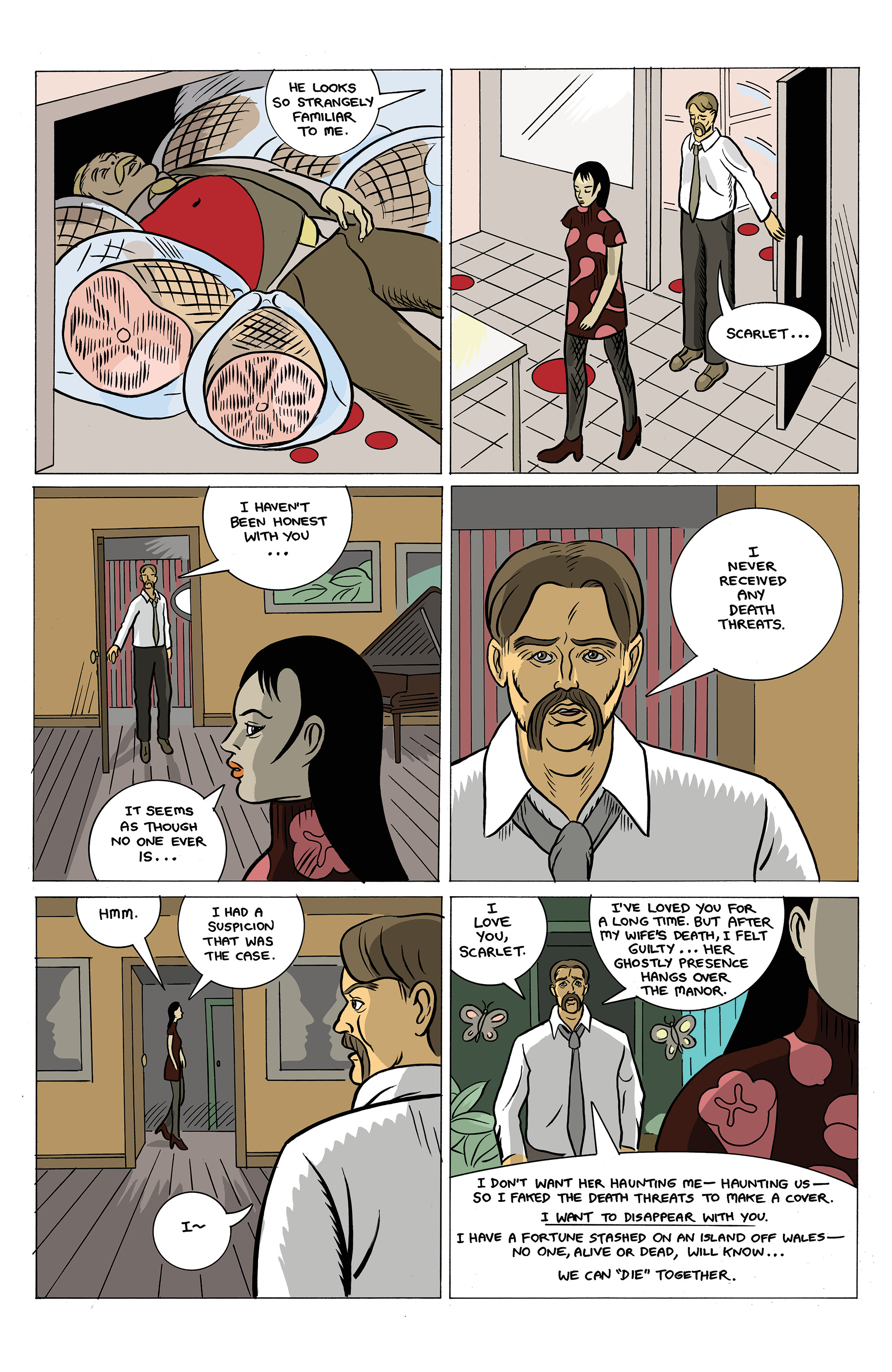 Read online Clue: Candlestick comic -  Issue # _TPB - 47