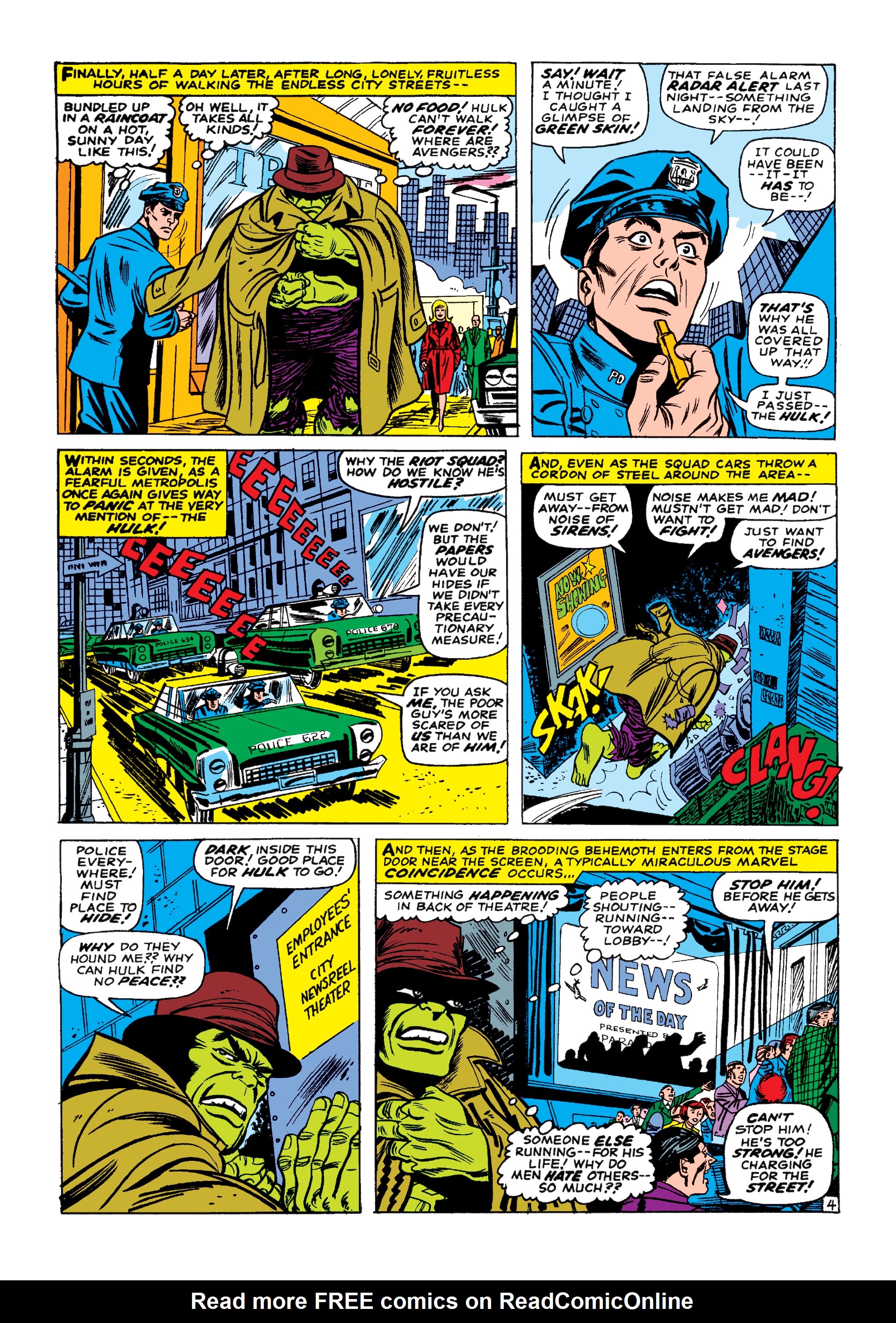 Read online Marvel Masterworks: The Incredible Hulk comic -  Issue # TPB 3 (Part 1) - 55