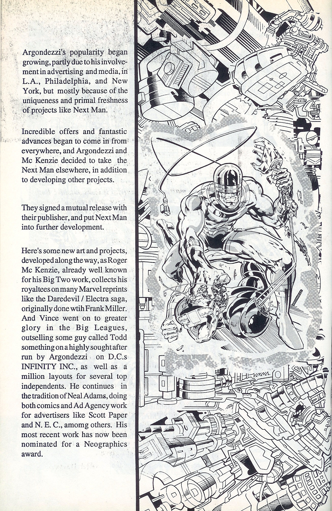 Read online Next Man Special comic -  Issue # Full - 10