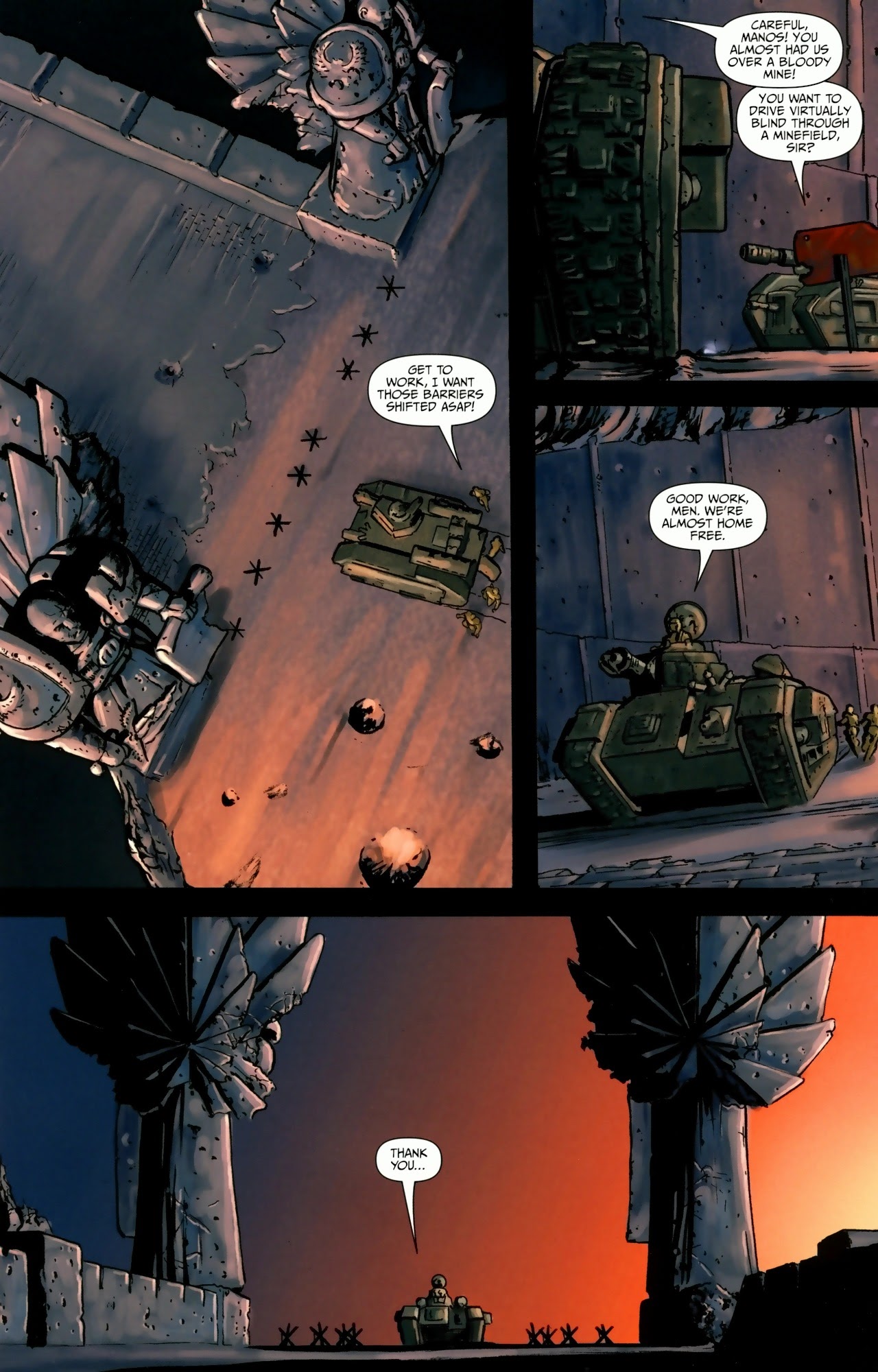 Read online Warhammer 40,000: Fire & Honour comic -  Issue #4 - 16