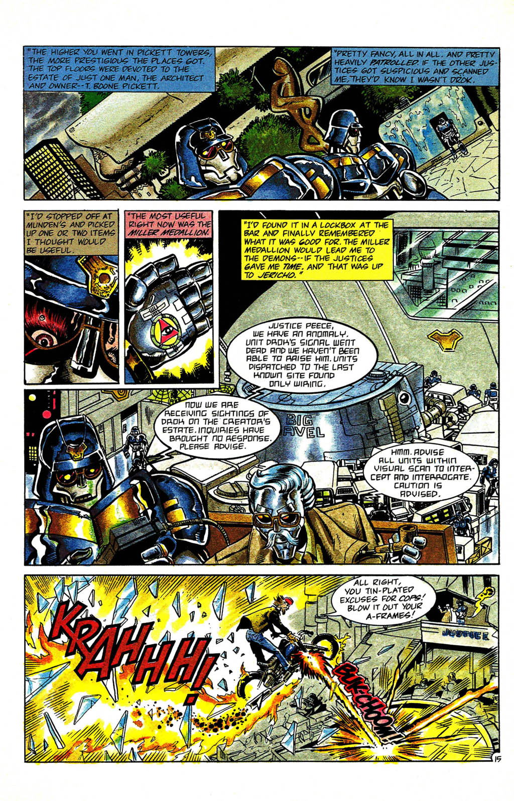 Read online Grimjack comic -  Issue #65 - 19