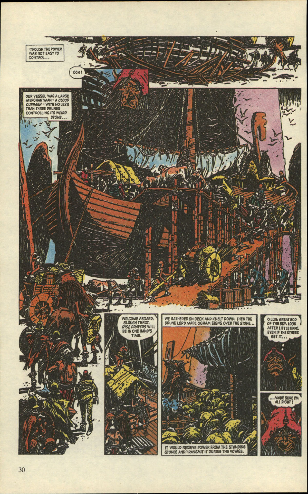 Read online Slaine The Berserker comic -  Issue #2 - 32