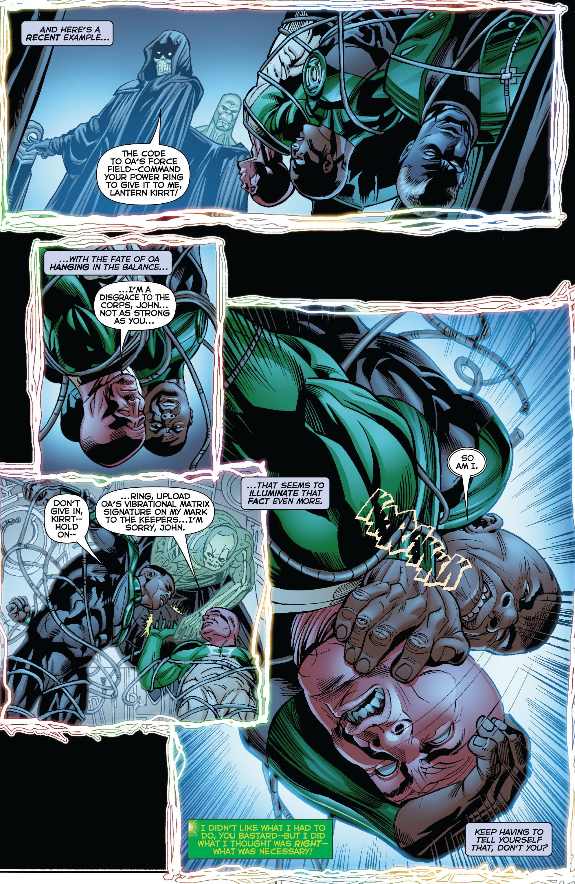Read online Green Lantern: The Wrath of the First Lantern comic -  Issue # TPB - 124