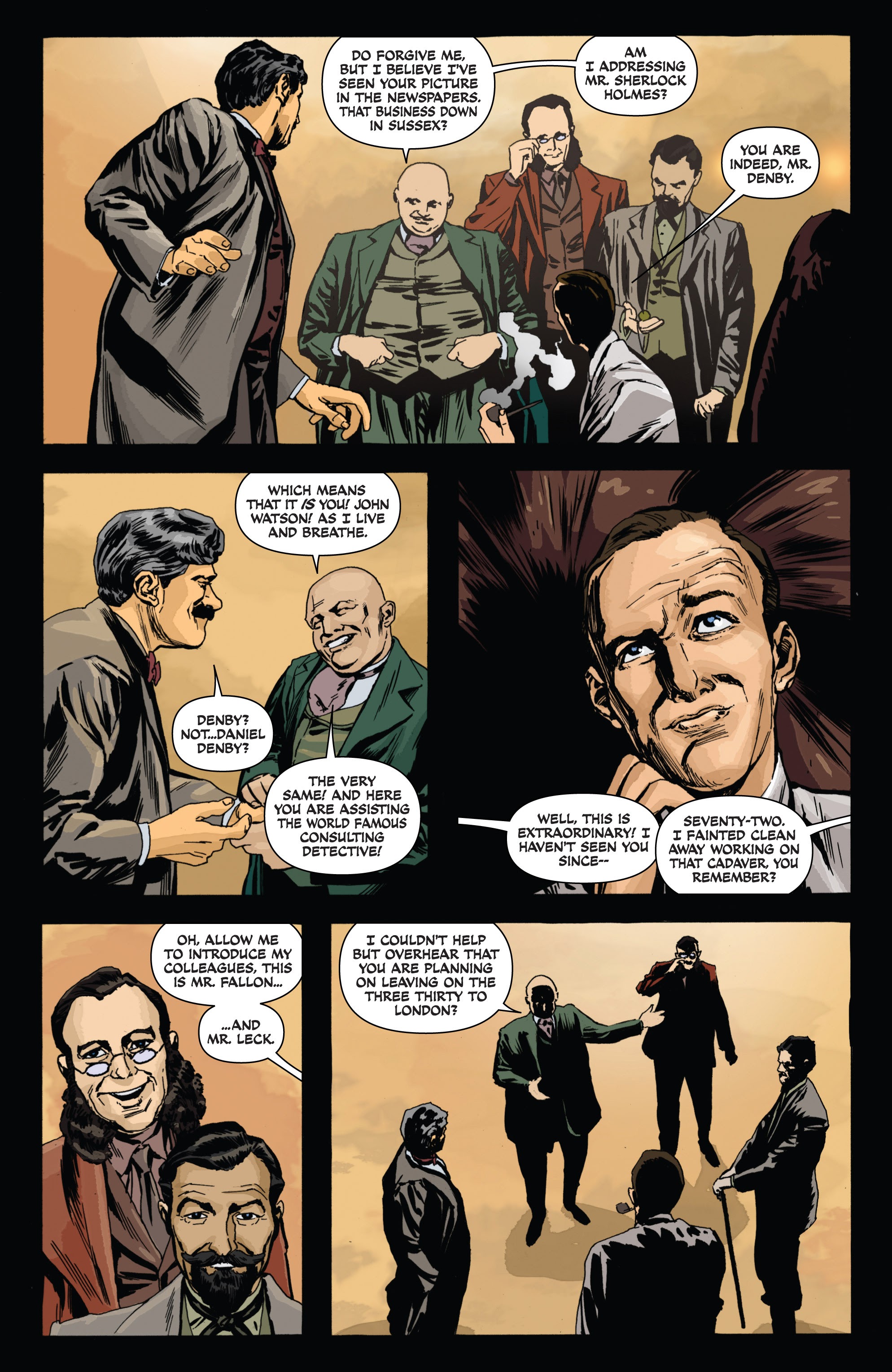 Read online Sherlock Holmes: The Liverpool Demon comic -  Issue #1 - 12