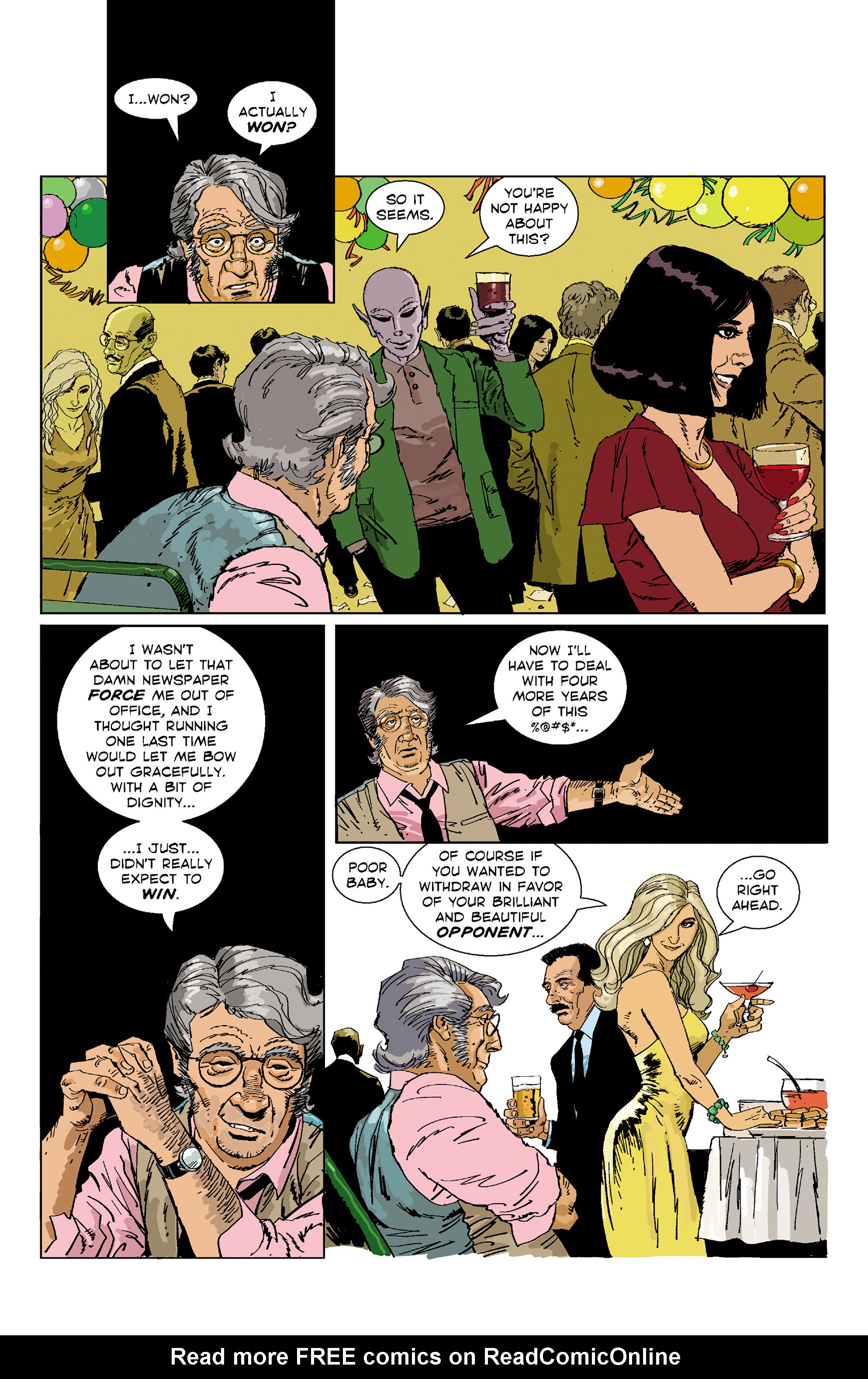 Read online Resident Alien: The Man With No Name comic -  Issue #3 - 16