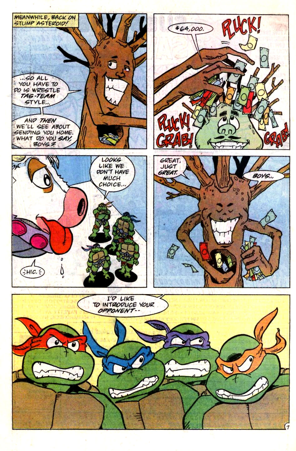 Read online Teenage Mutant Ninja Turtles Adventures (1989) comic -  Issue #7 - 8