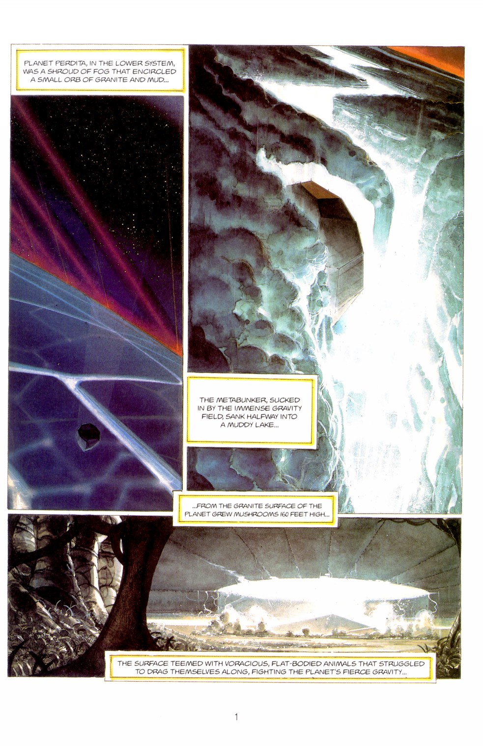 Read online The Metabarons comic -  Issue #6 - The Trials Of Aghnar - 3