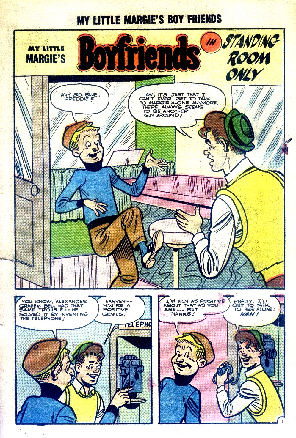 Read online My Little Margie's Boy Friends comic -  Issue #4 - 23