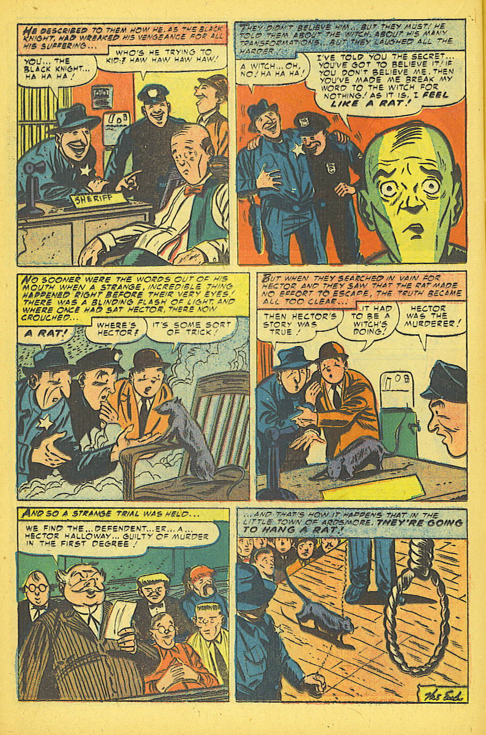 Read online Weird Mysteries (1952) comic -  Issue #8 - 19