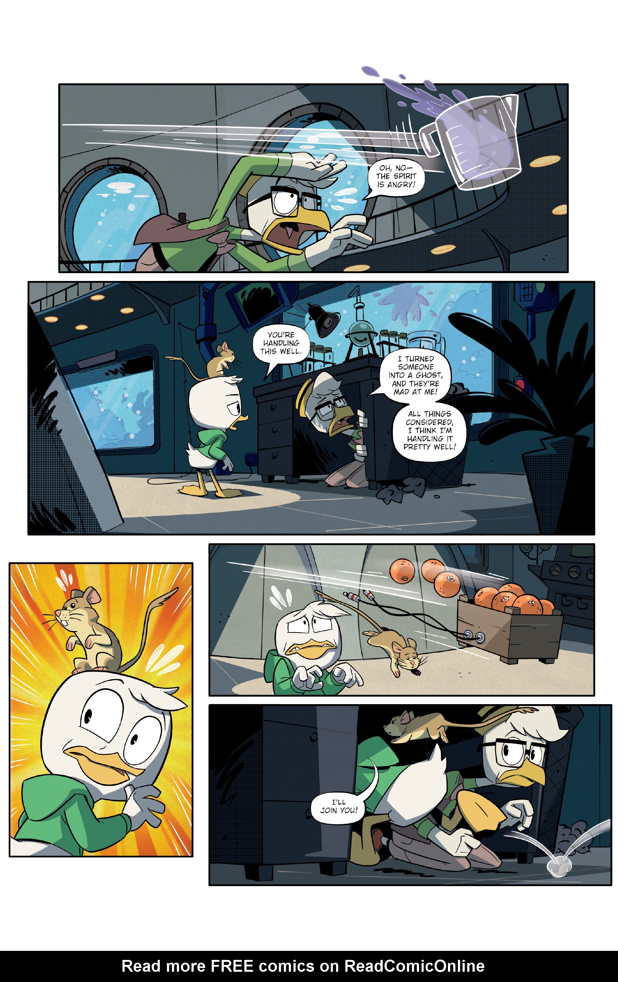 Read online DuckTales: Silence and Science comic -  Issue #2 - 11