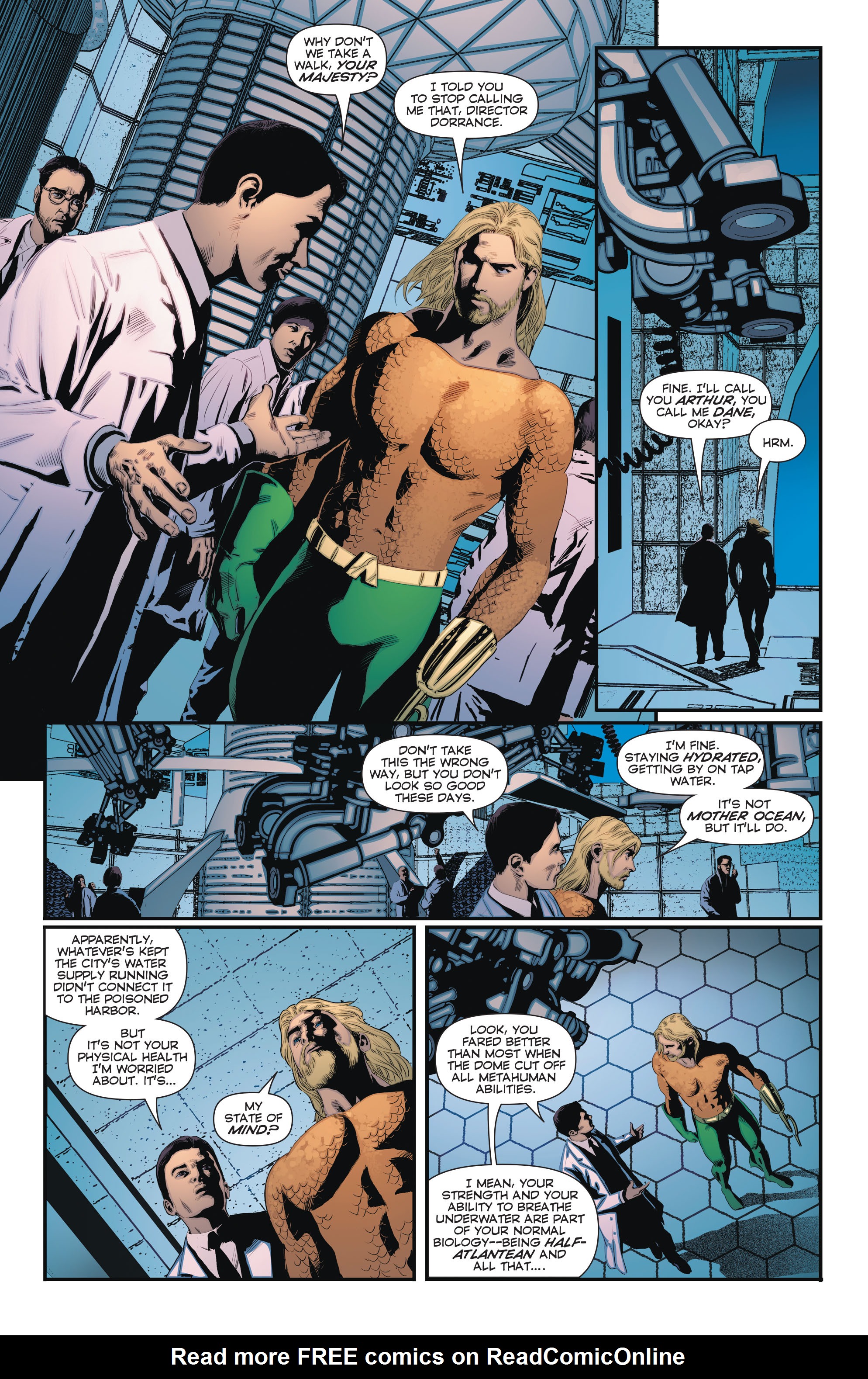 Read online Convergence Aquaman comic -  Issue #1 - 11