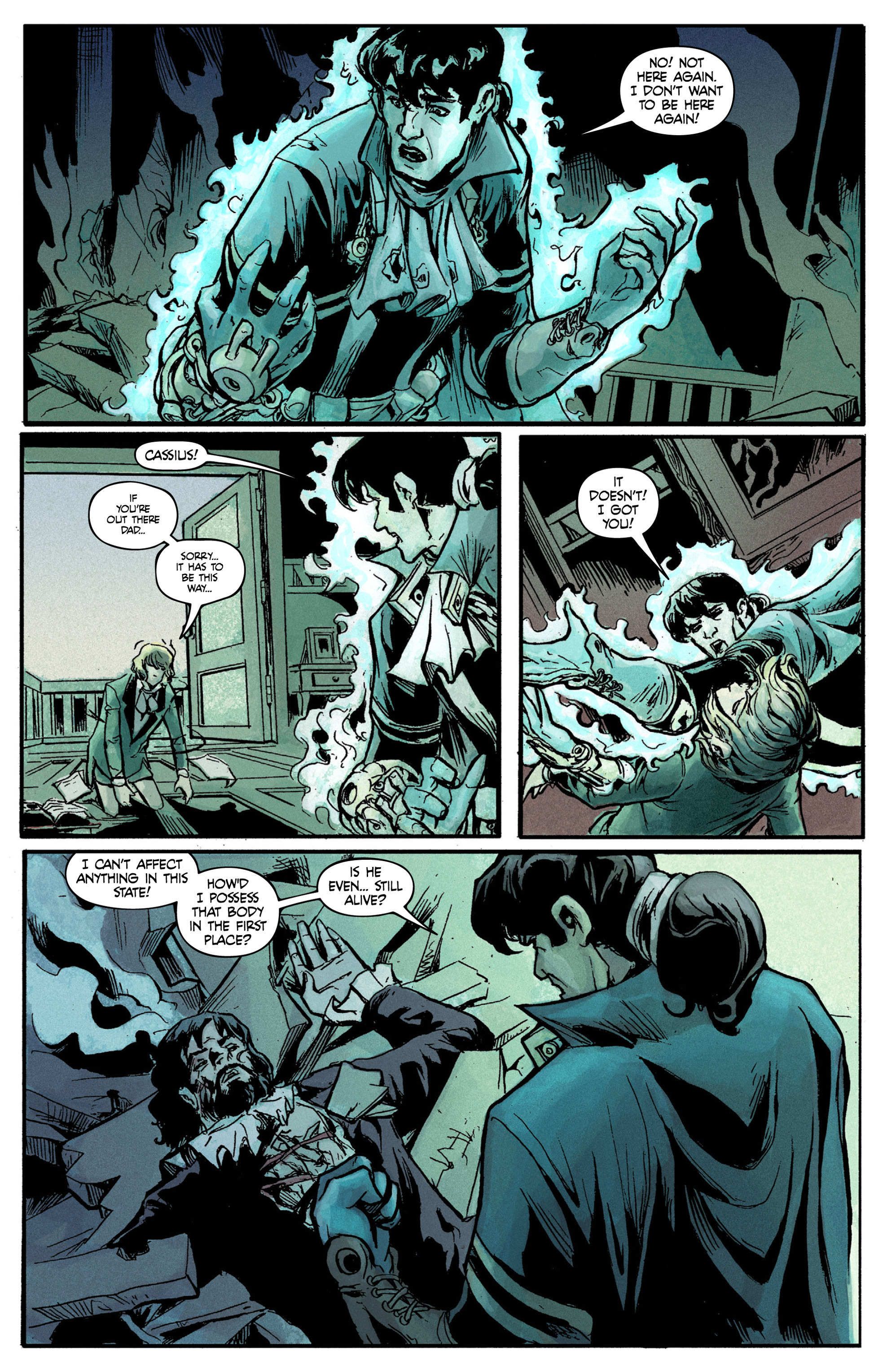 Read online Raven Nevermore comic -  Issue #5 - 4