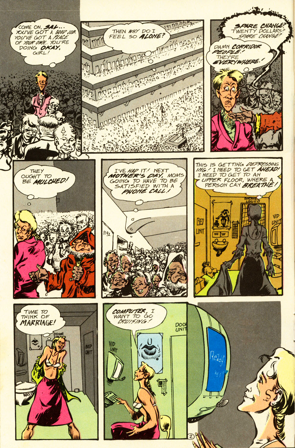 Read online Wasteland (1987) comic -  Issue #1 - 12