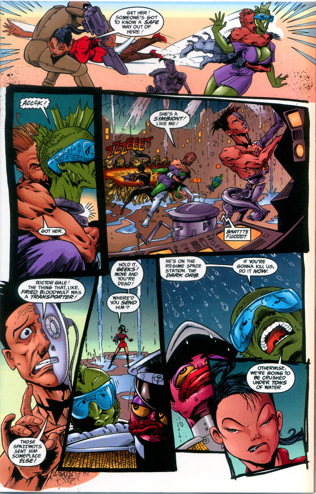 Read online Bloodwulf comic -  Issue #4 - 9