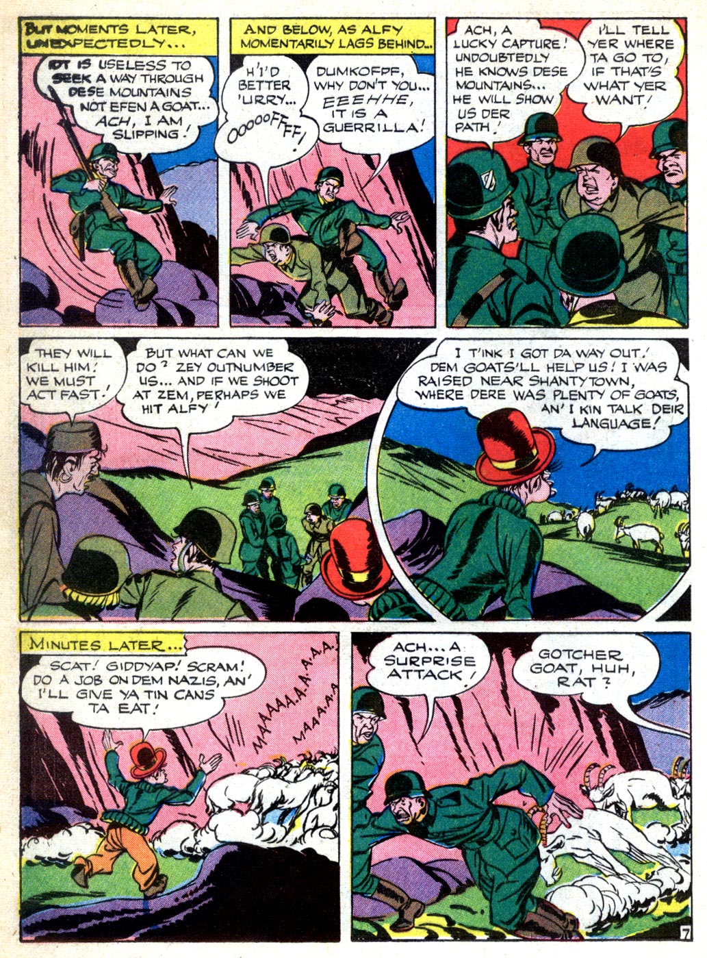 Read online Boy Commandos comic -  Issue #6 - 34