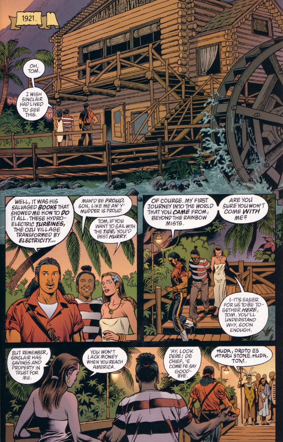 Read online Tom Strong comic -  Issue #20 - 13