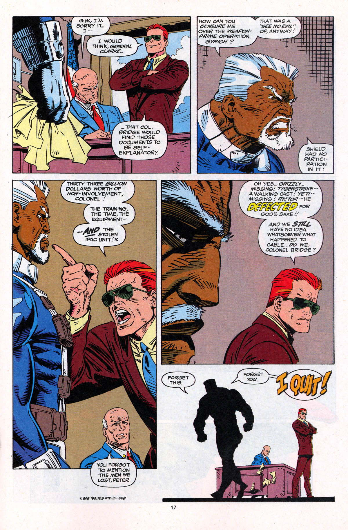 Read online X-Force (1991) comic -  Issue #19 - 19