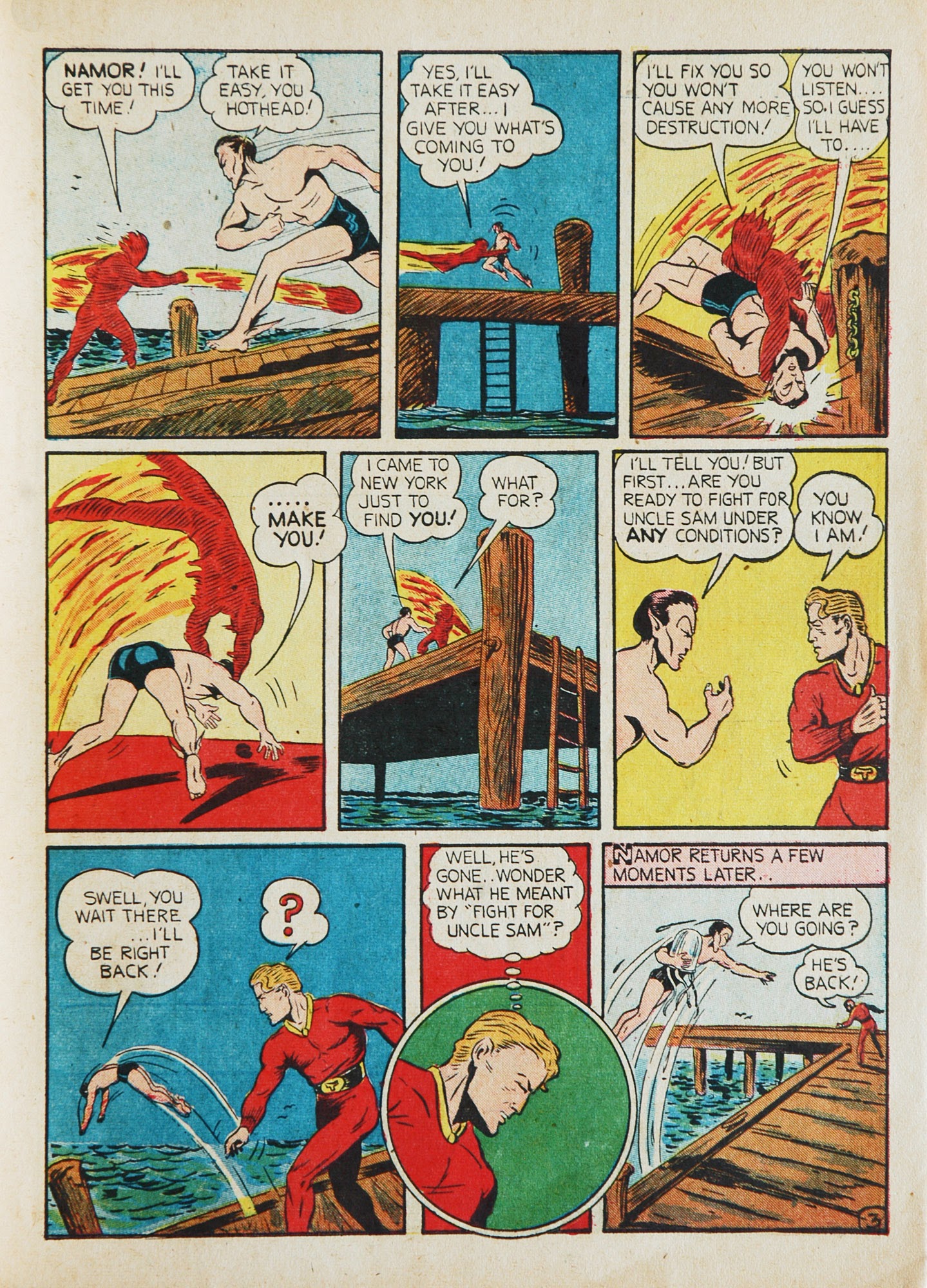 Read online Marvel Mystery Comics comic -  Issue #17 - 5