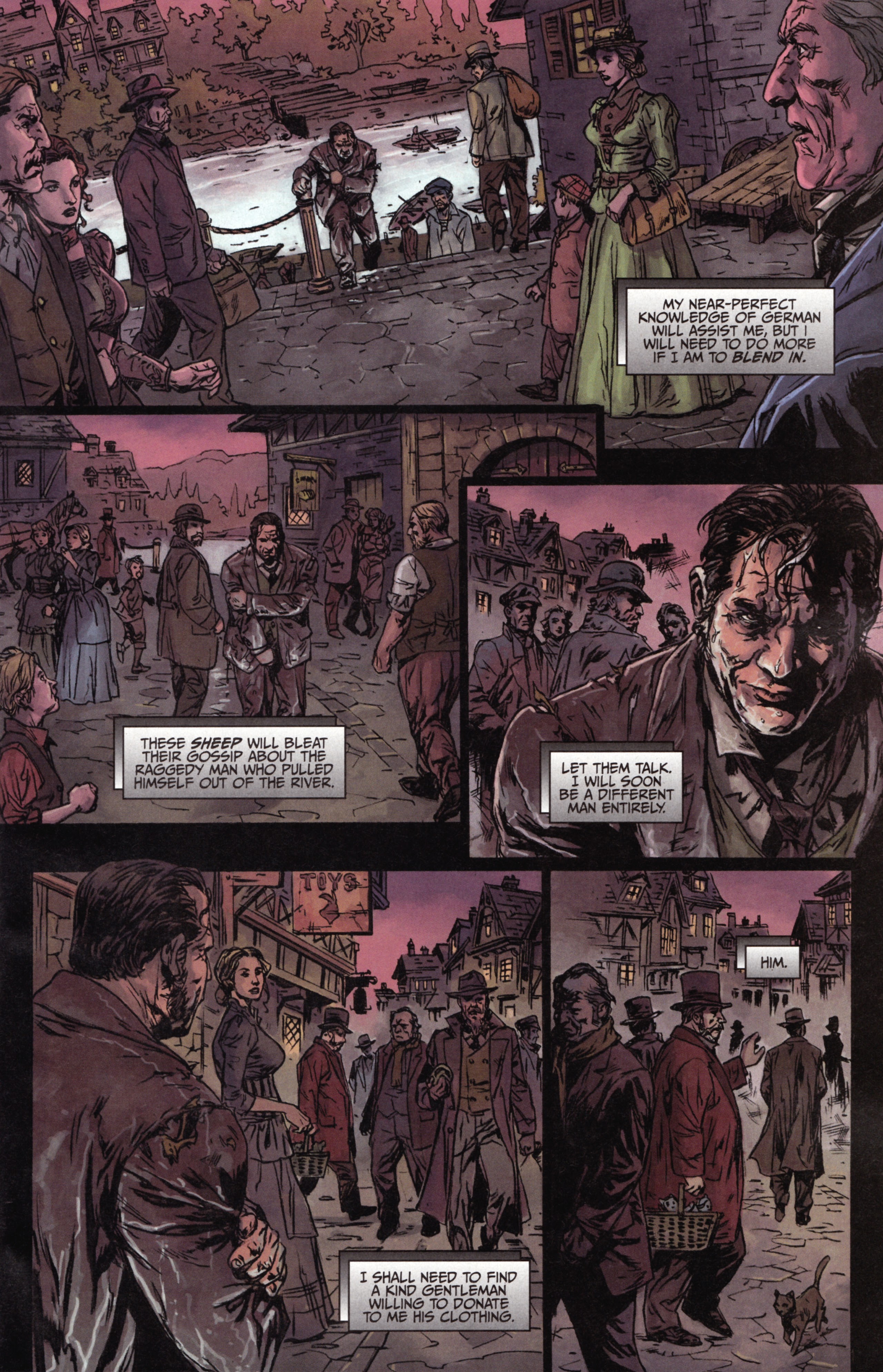 Read online Sherlock Holmes: Moriarty Lives comic -  Issue #1 - 5