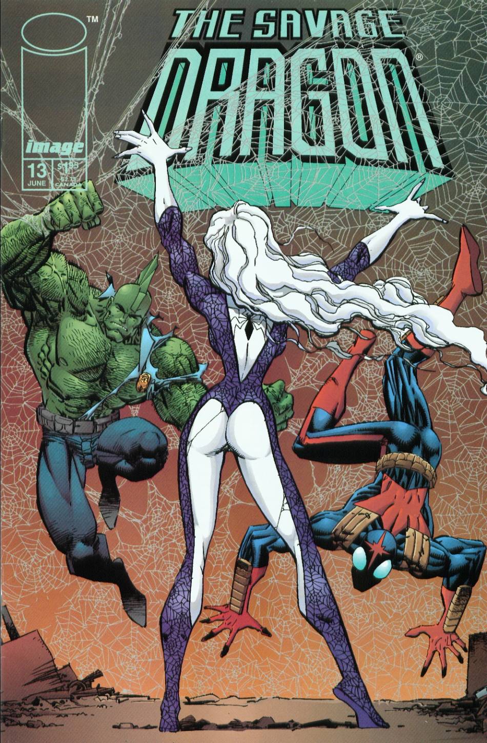 Read online The Savage Dragon (1993) comic -  Issue #13 - 1