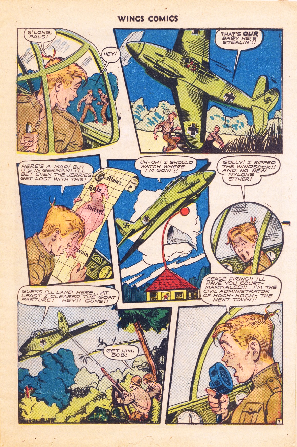 Read online Wings Comics comic -  Issue #57 - 19