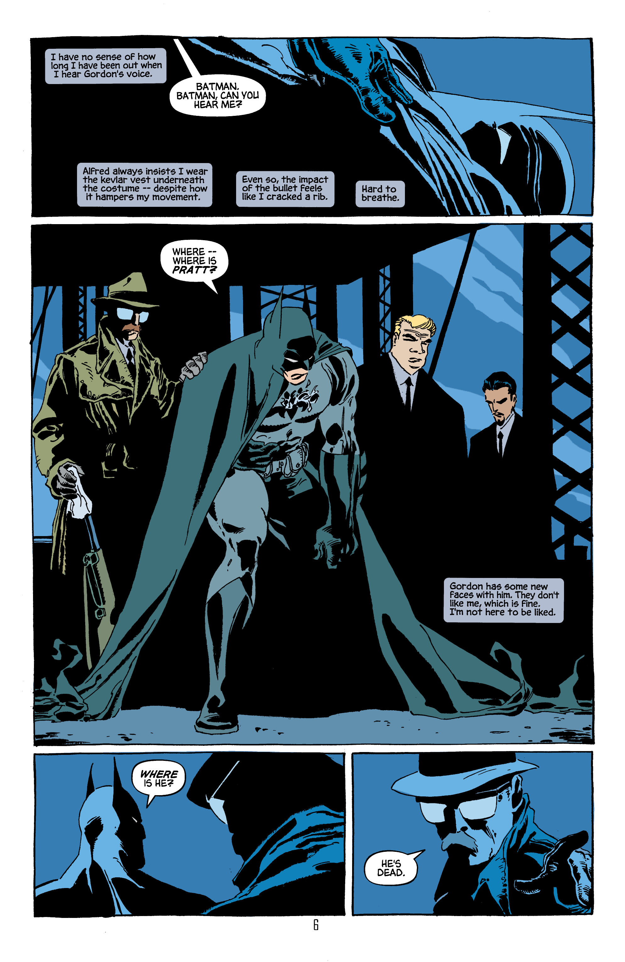 Read online Batman: Dark Victory (1999) comic -  Issue #5 - 7