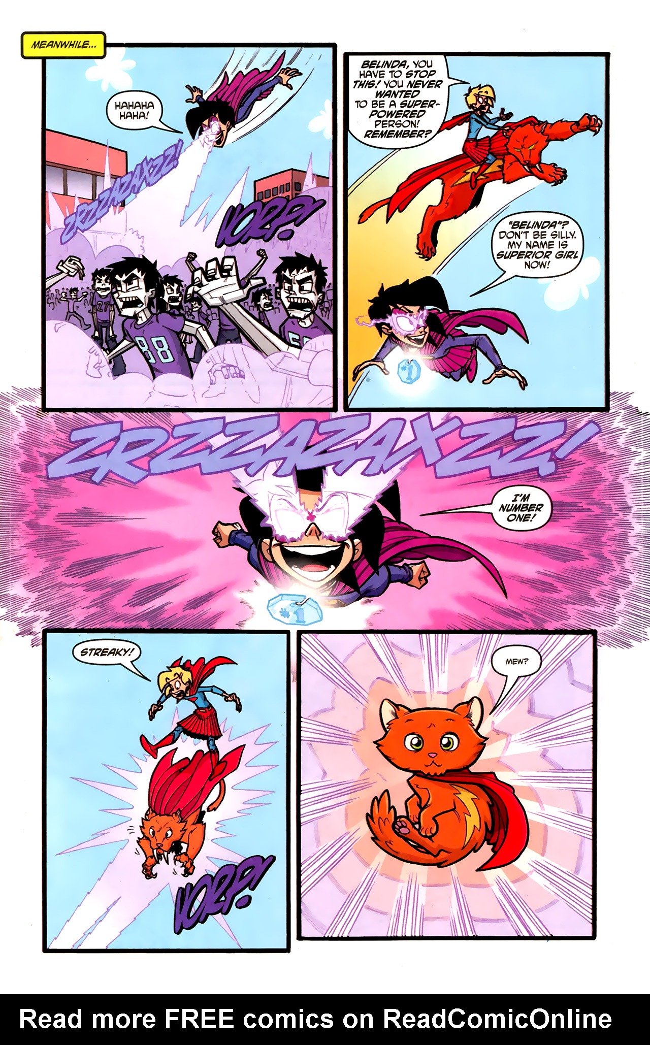 Read online Supergirl: Cosmic Adventures in the 8th Grade comic -  Issue #5 - 16