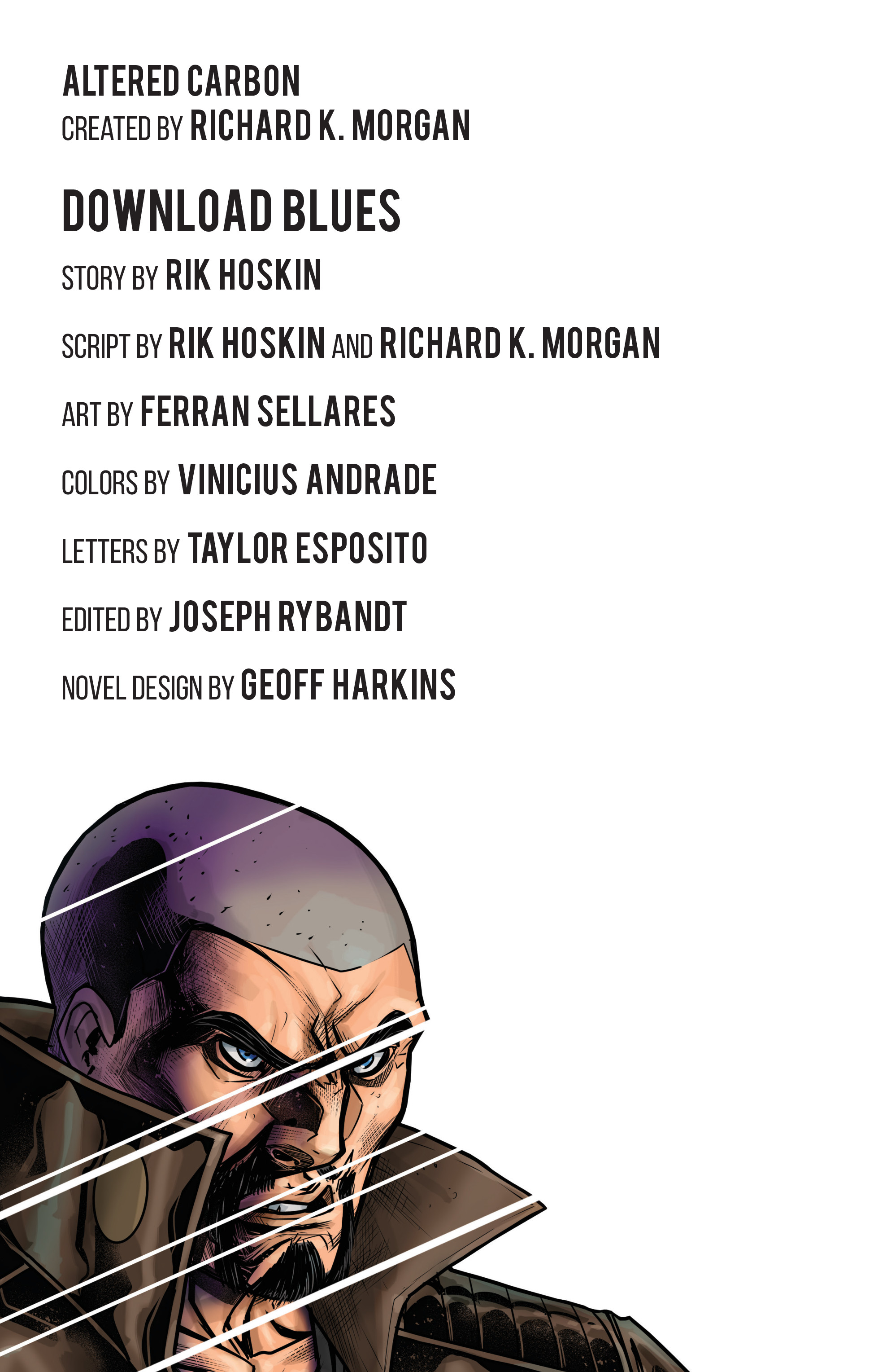 Read online Altered Carbon: Download Blues comic -  Issue # TPB - 4