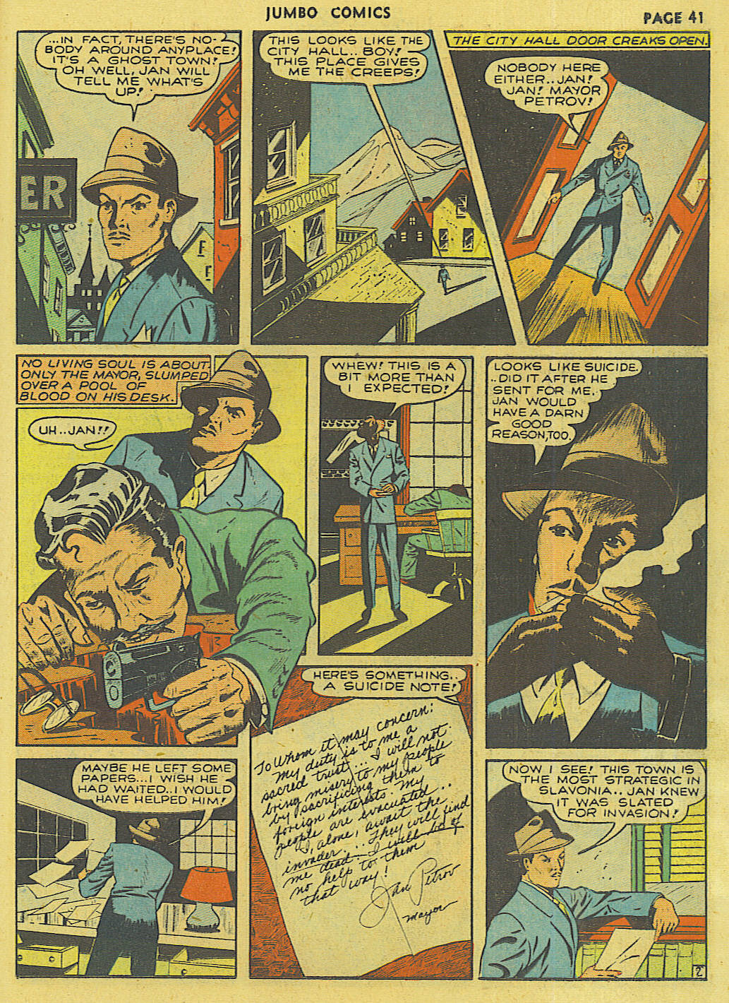 Read online Jumbo Comics comic -  Issue #25 - 43