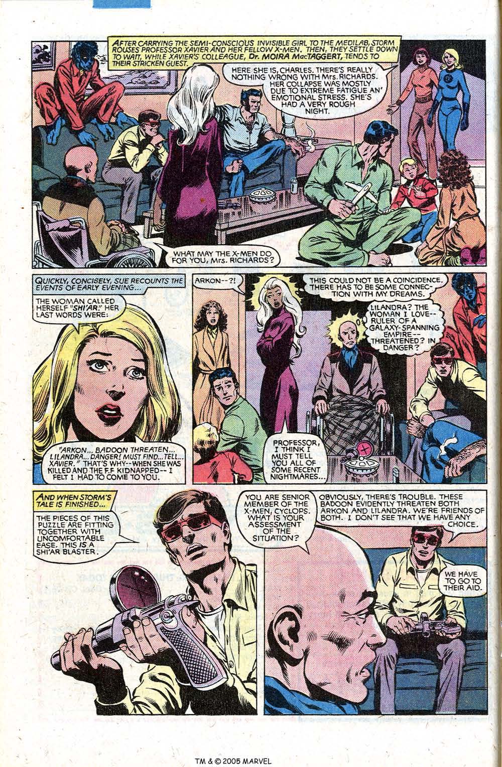 Read online X-Men Annual comic -  Issue #5 - 16